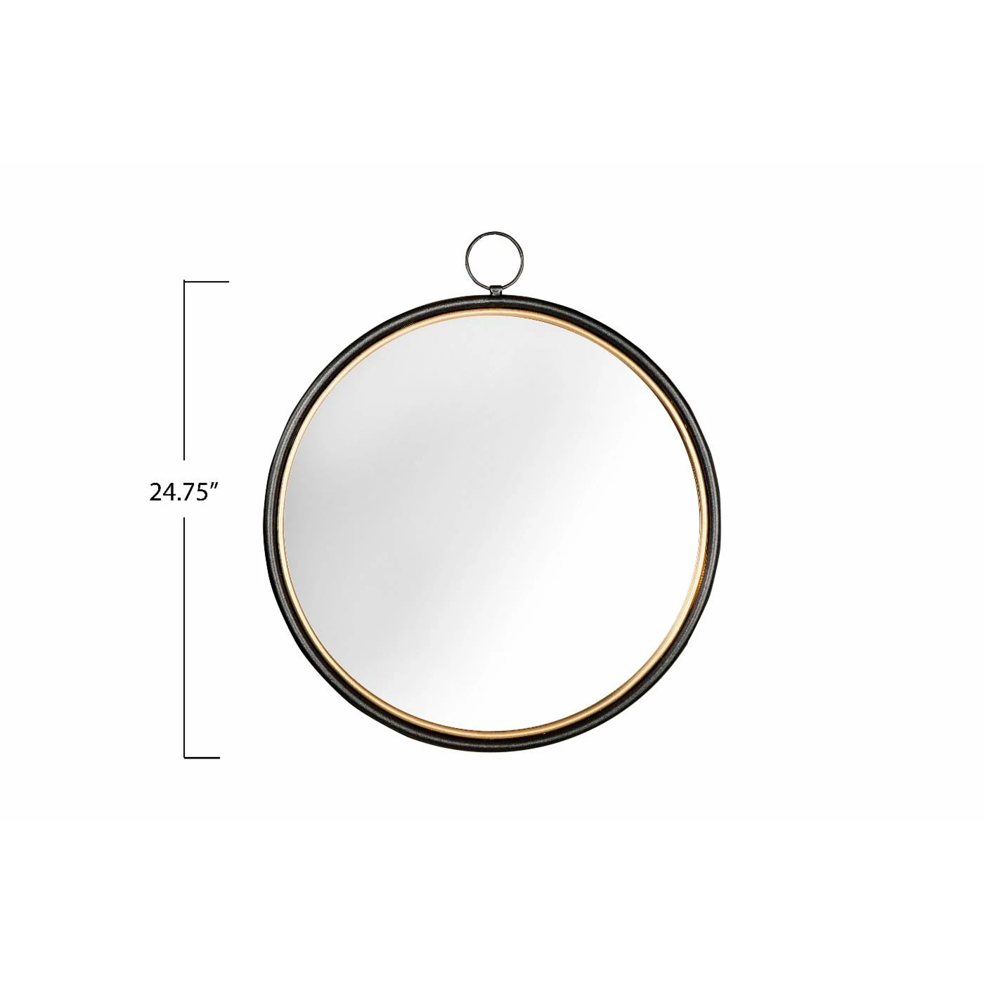 Top 10 π Wall Creative Co-Op Round Metal Frame Accent Mirror - 21.5W X 24.7H In. β¨ - Image 3