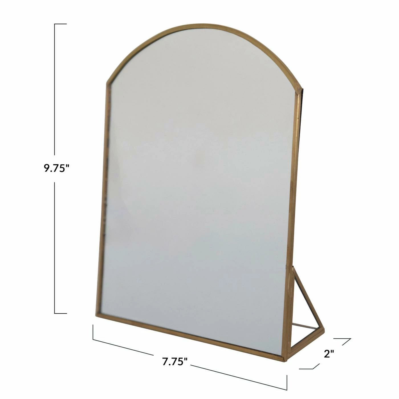 Buy π Wall Creative Co-Op Metal Framed Tabletop Mirror - 7.7W X 9.7H In. β€οΈ - Image 3
