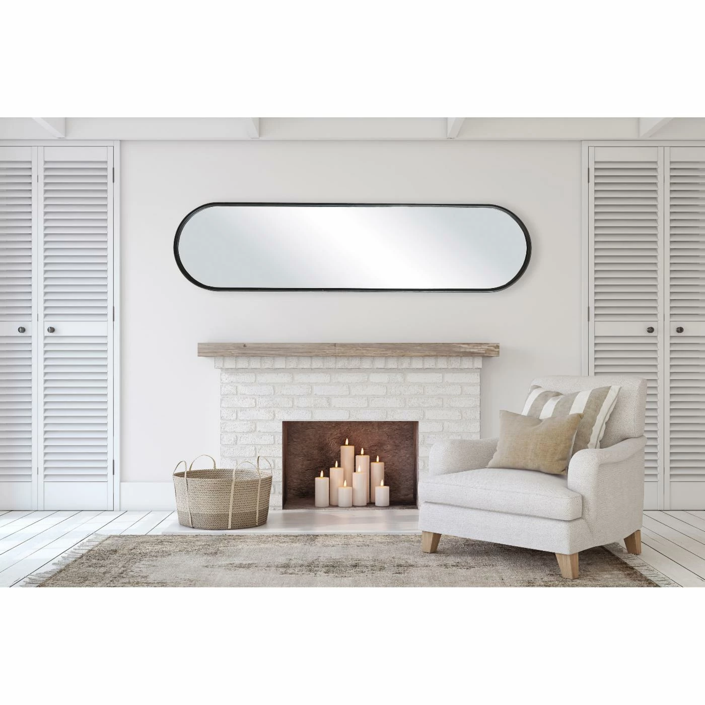Coupon βοΈ 3R Studios Oval Metal Trim Wall Mirror π - Image 3