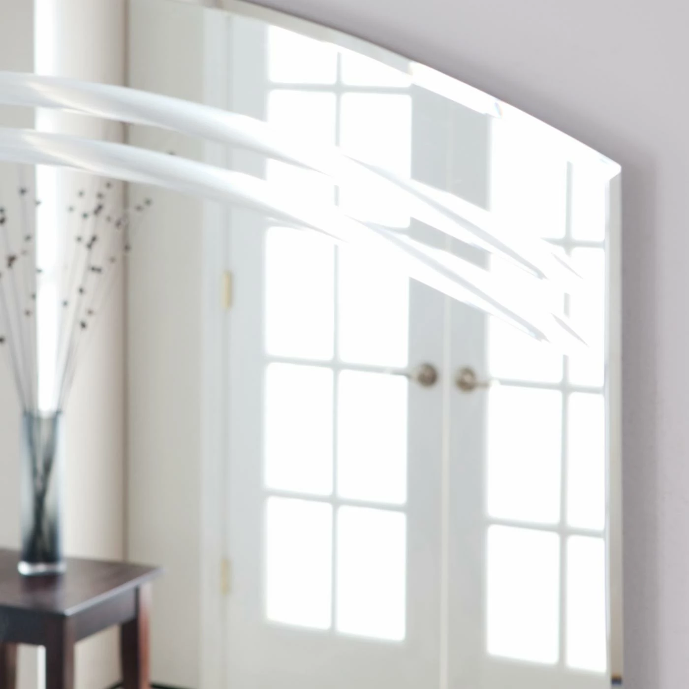 Hot Sale 🥰 Decor Wonderland Décor Wonderland Angel Large Frameless Arched Wall Mirror - 39.5W X 31.5H In. ❤️ - Image 3