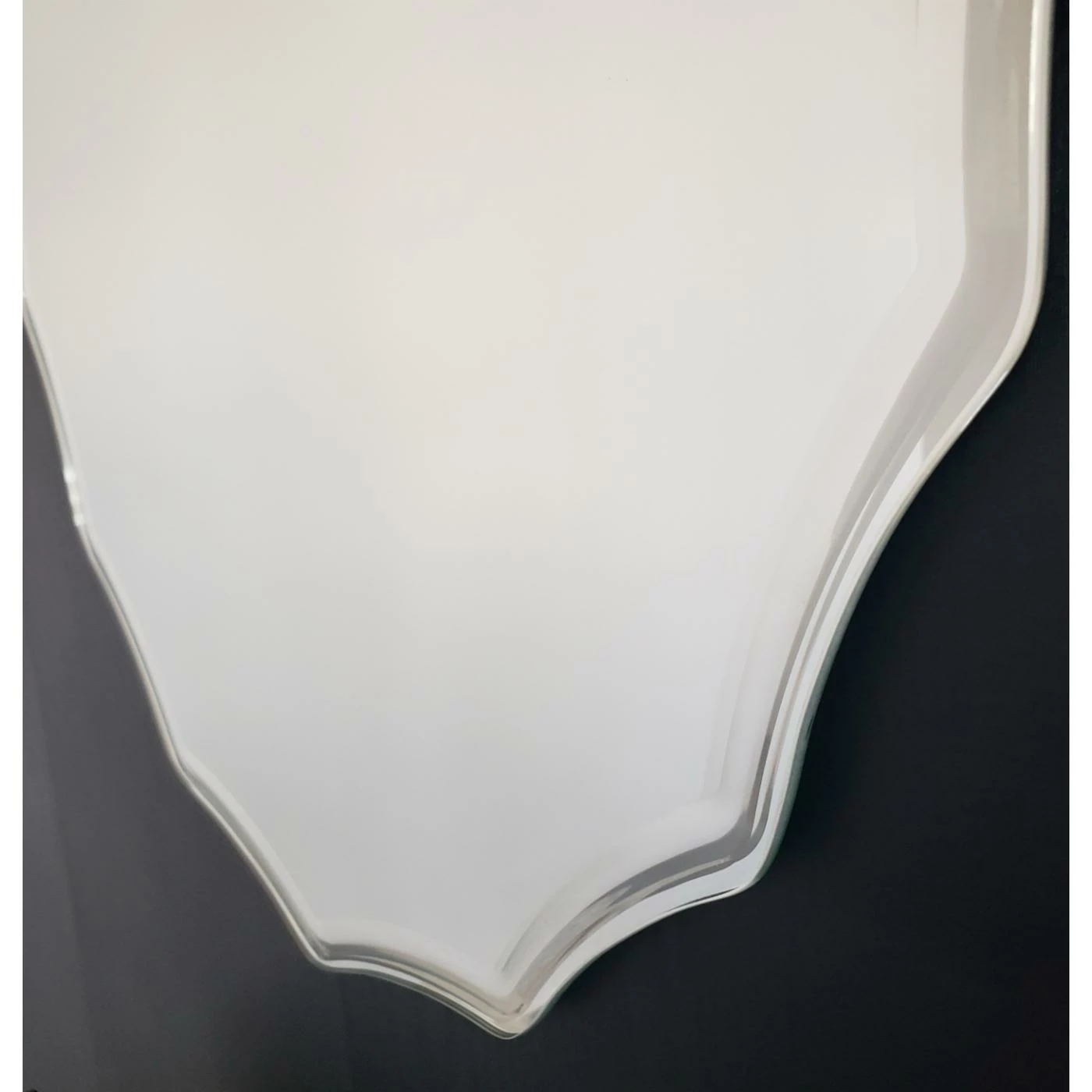 New ๐ Frameless Mirrors Decor Wonderland Ridge Round Frameless Wall Mirror 27.5 In. โจ - Image 3