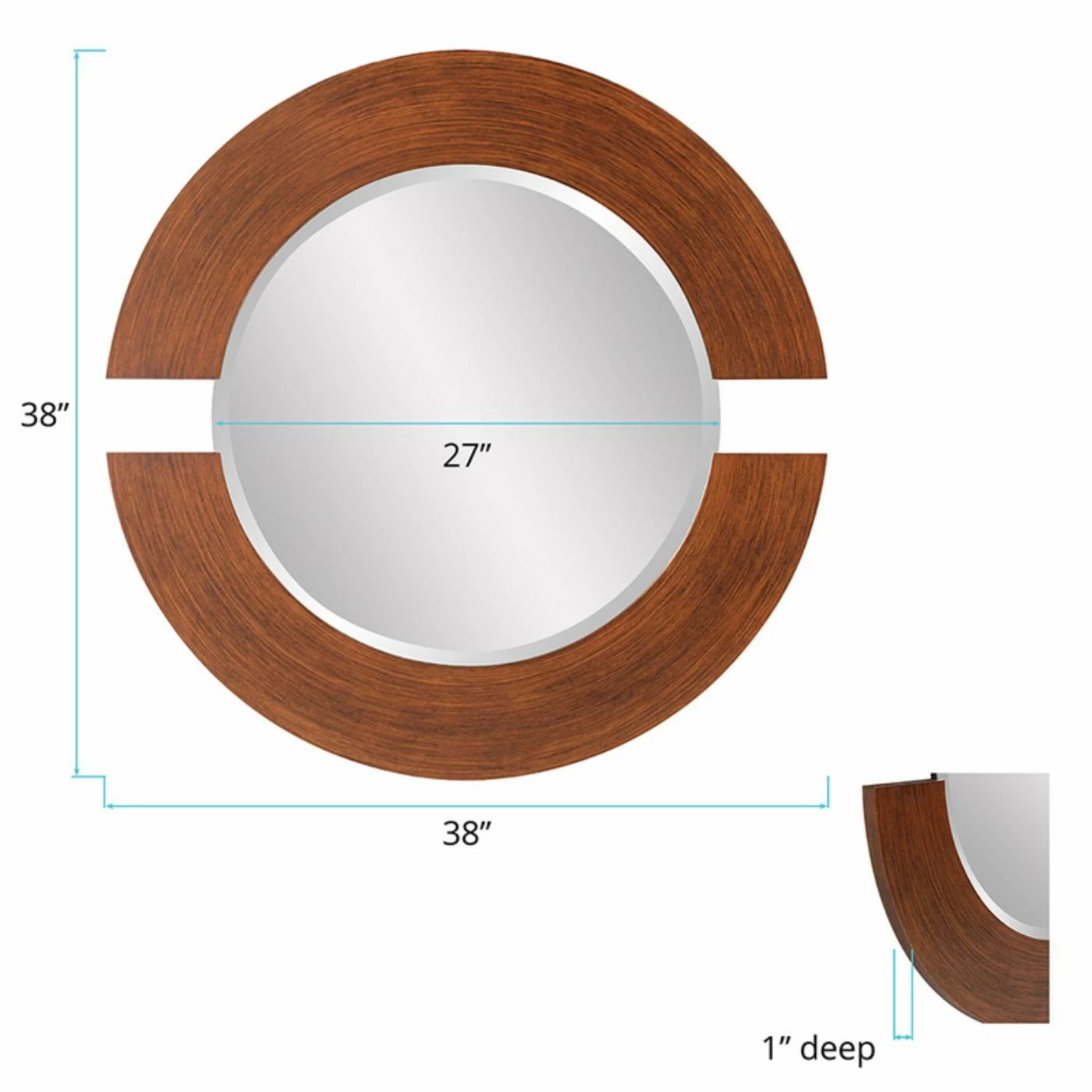 Promo ๐ฅ Wall Elizabeth Austin Orbit Mirror ๐งจ - Image 3