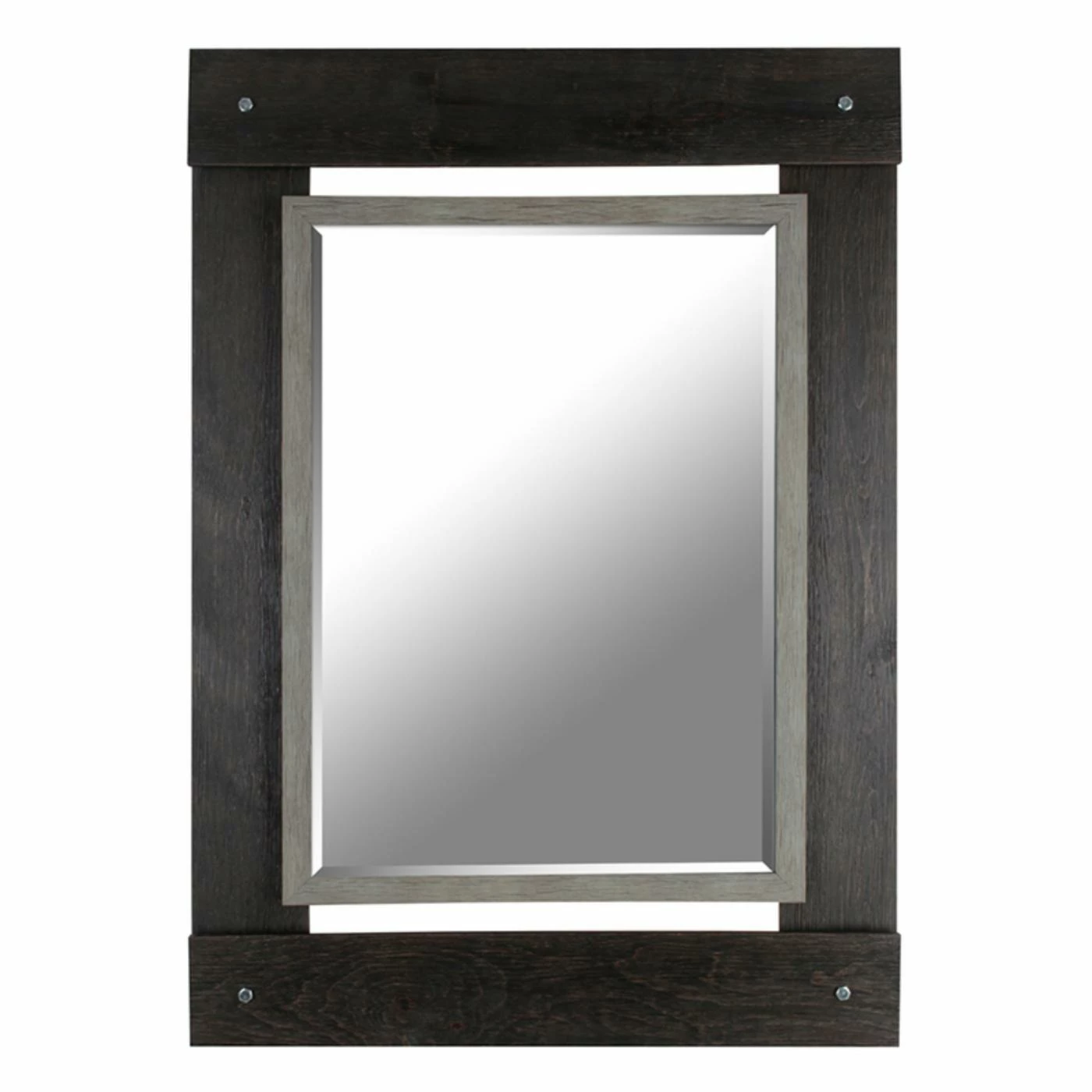 Discount π Wall Mirrorize Canada Real Wood Beveled Mirror - 30W X 43H In. β - Image 3