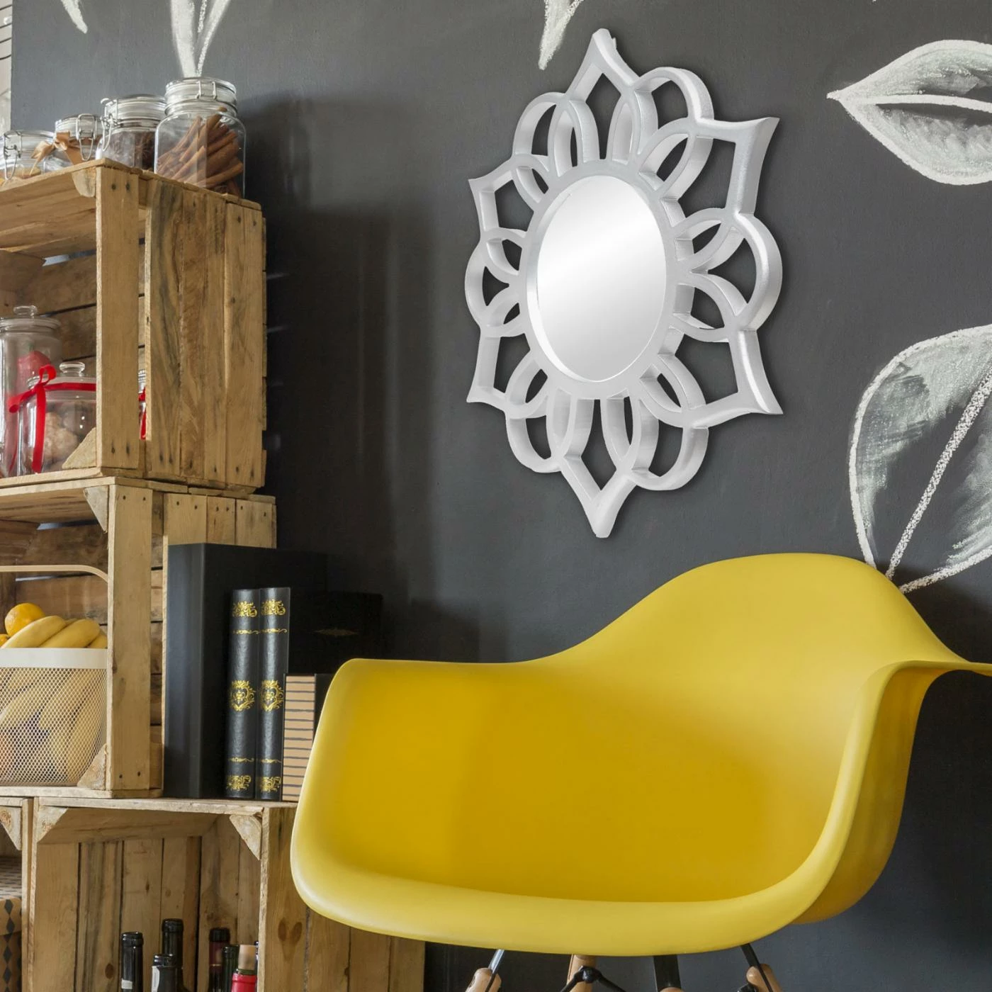 Hot Sale ๐ Wall Nielsen Bainbridge Round Ornate Accent Mirror - 20.5W X 17.75H In. ๐คฉ - Image 3