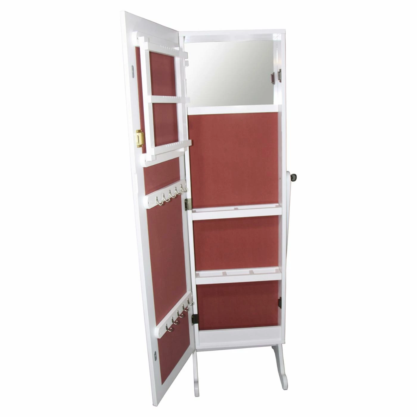 Brand new π€© Floor & Leaning Ore International 57 In. Standing Mirror With Storage β - Image 3