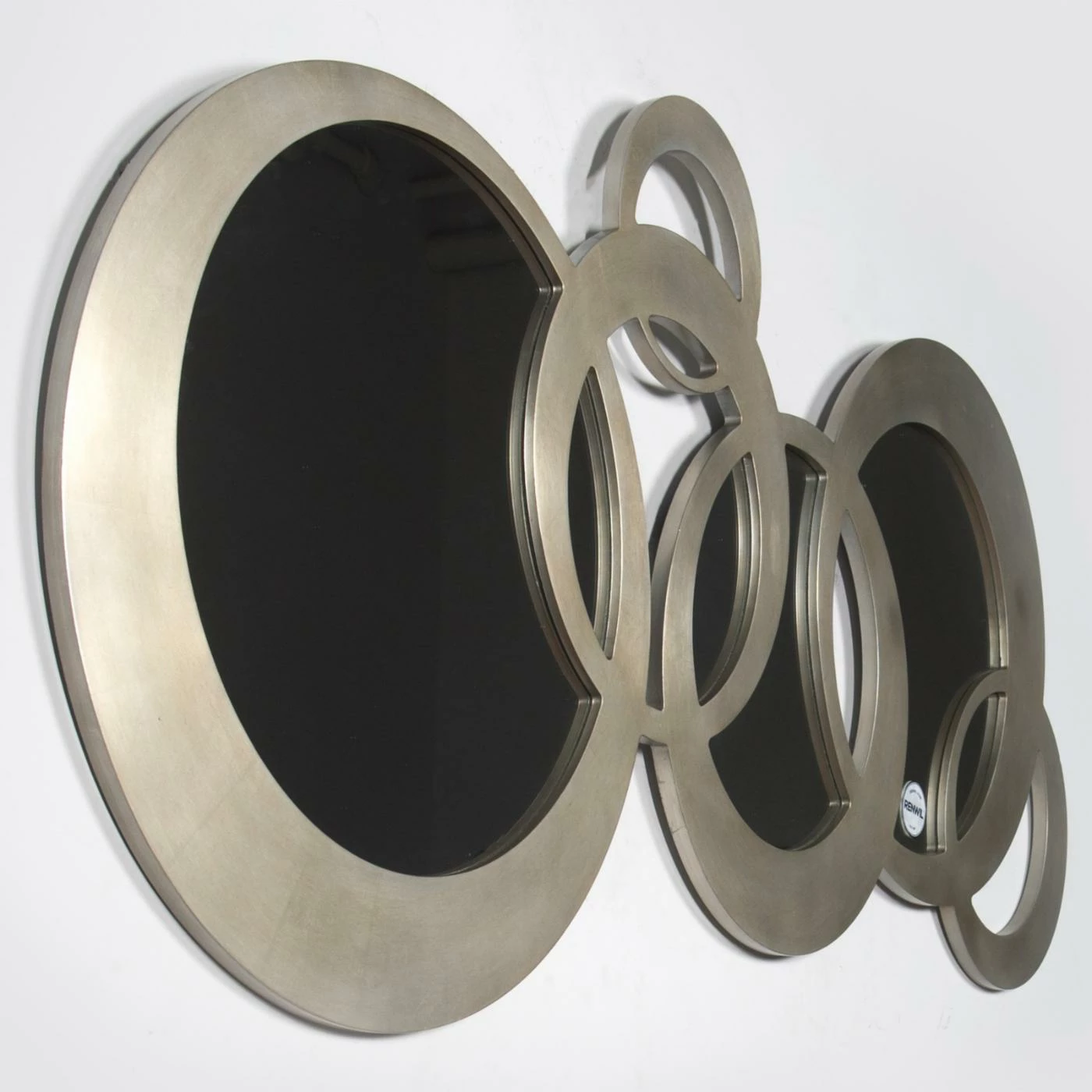 Best reviews of π Renwil Ren-Wil Dublin Circle Wall Mirror - 71W X 33H In. π - Image 3