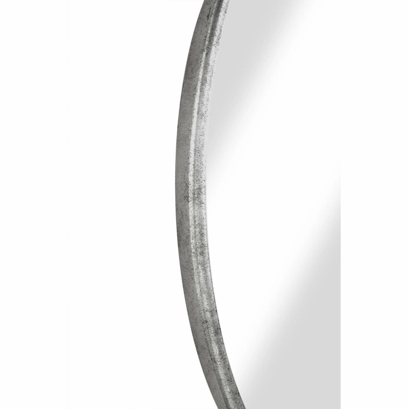 Best Pirce β€οΈ Martin Svensson Home Antique Pewter Framed Round Wall Mirror π - Image 3