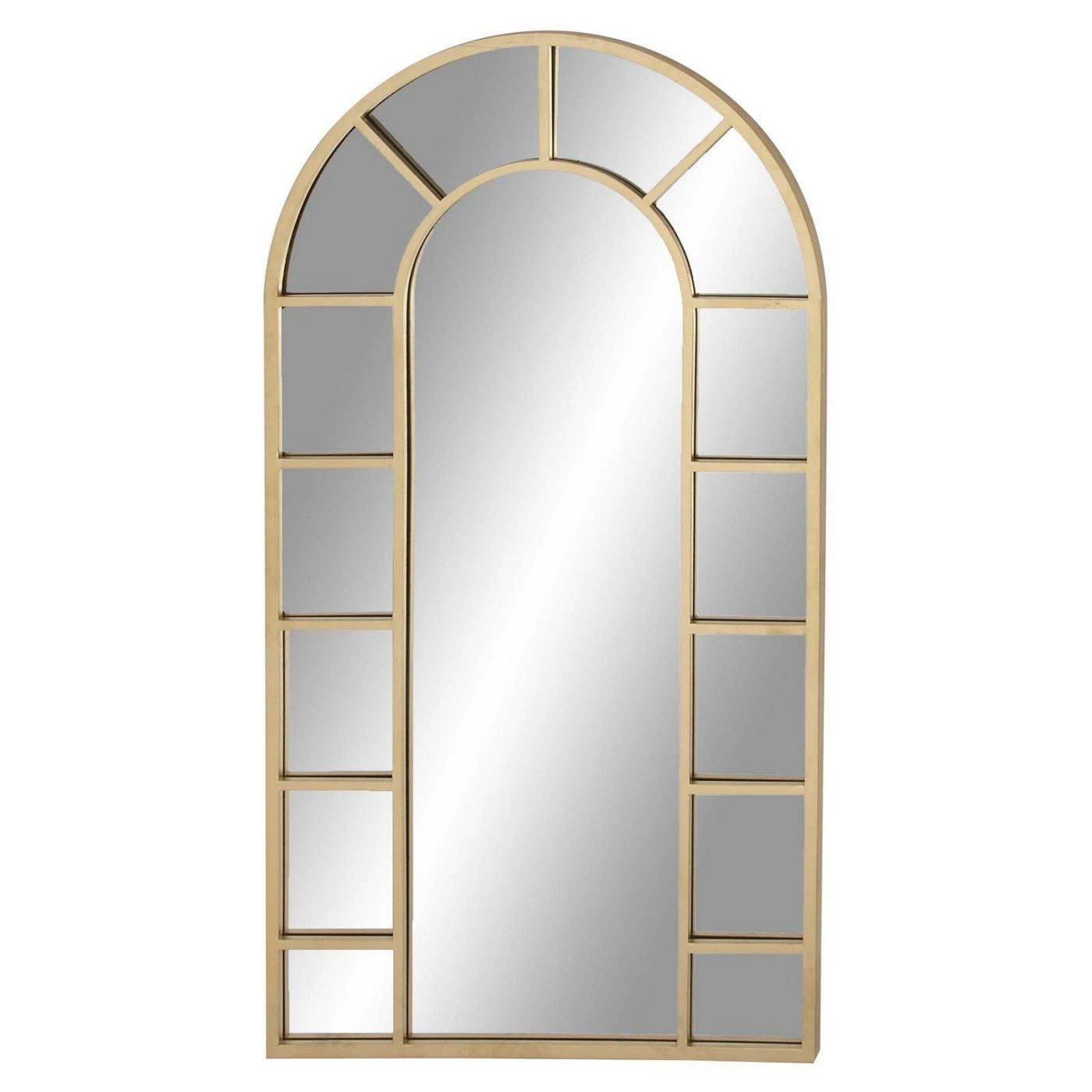 Cheapest ๐ DecMode Wood And Iron Arched Wall Mirror - 32W X 60H In. ๐ฅฐ - Image 3