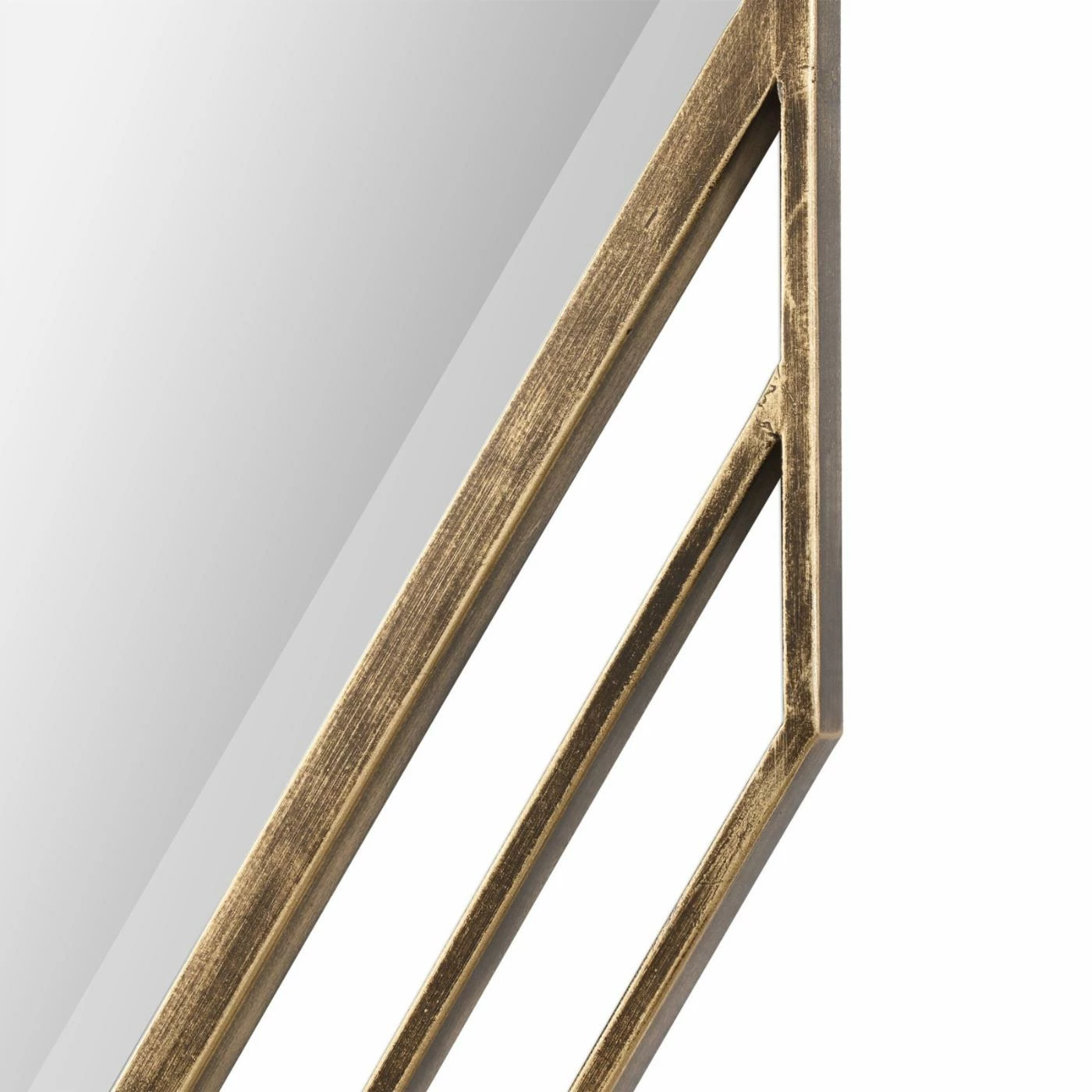 Hot Sale 🎉 Wall Uttermost Javon Chevron Mirror - 20W X 60H In. 🤩 - Image 3