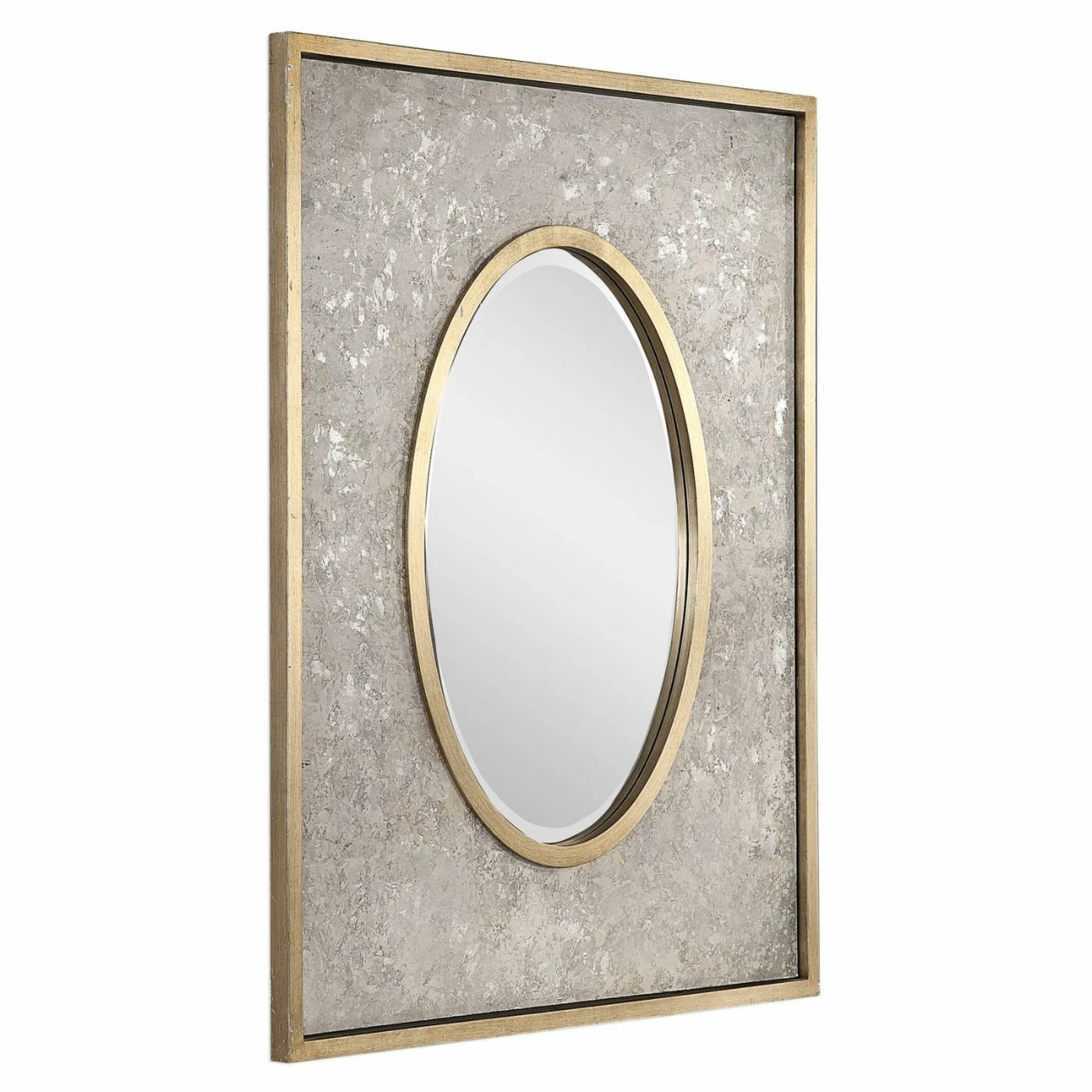 New 🌟 Uttermost Gabbriel Aged Oval Wall Mirror - 42W X 54H In. 😉 - Image 3