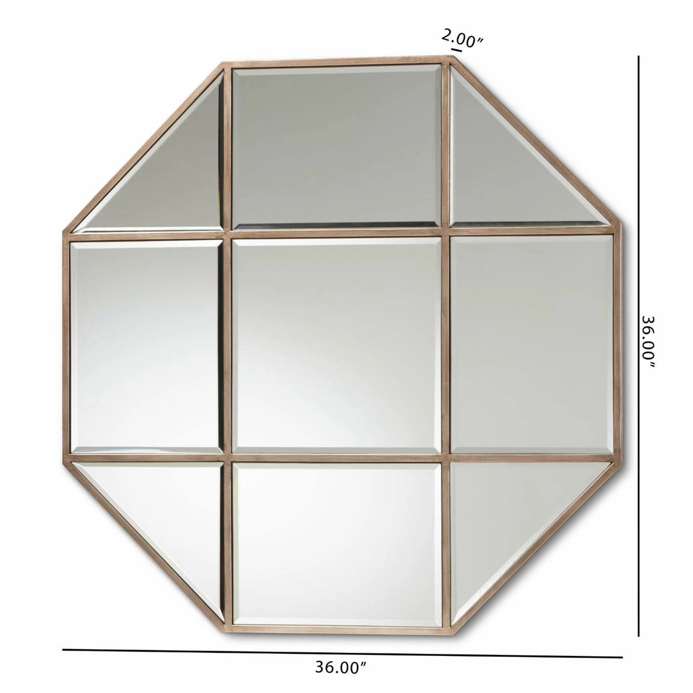 Flash Sale π Baxton Studio Enora Accent Wall Mirror π― - Image 3