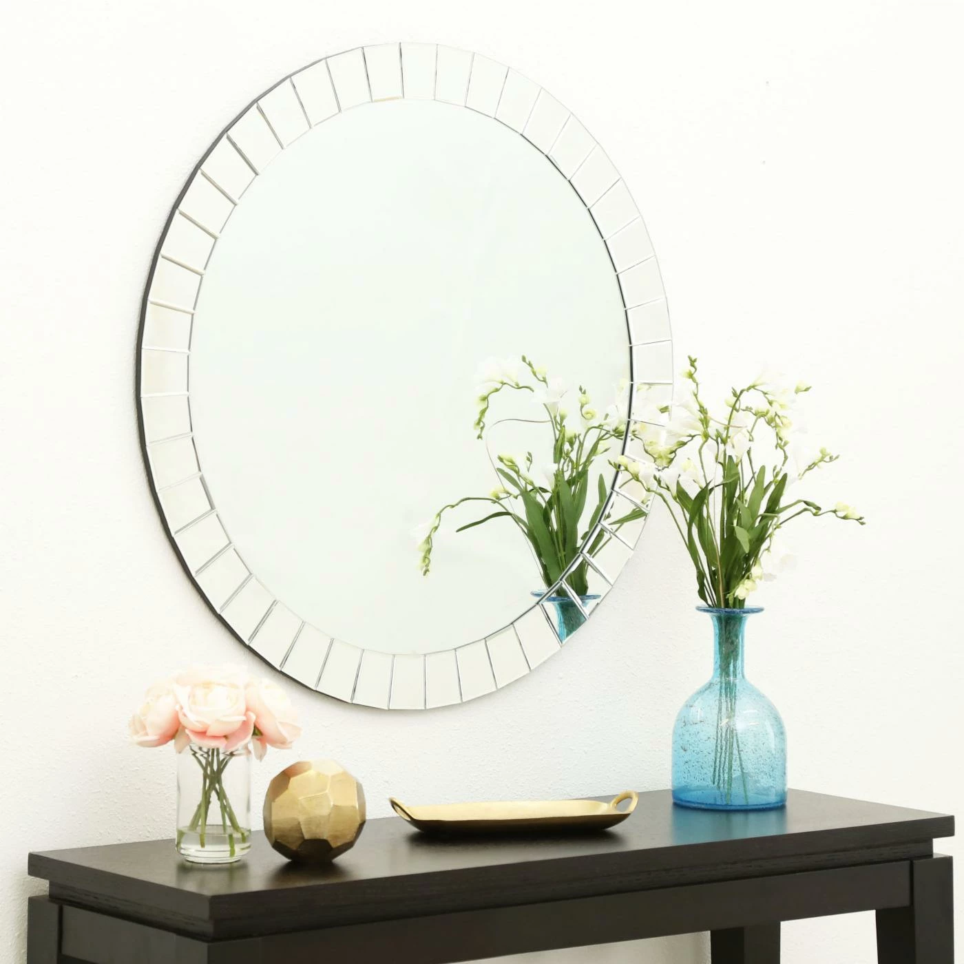 Buy ๐ Abbyson Christopher Round Wall Mirror ๐ - Image 2