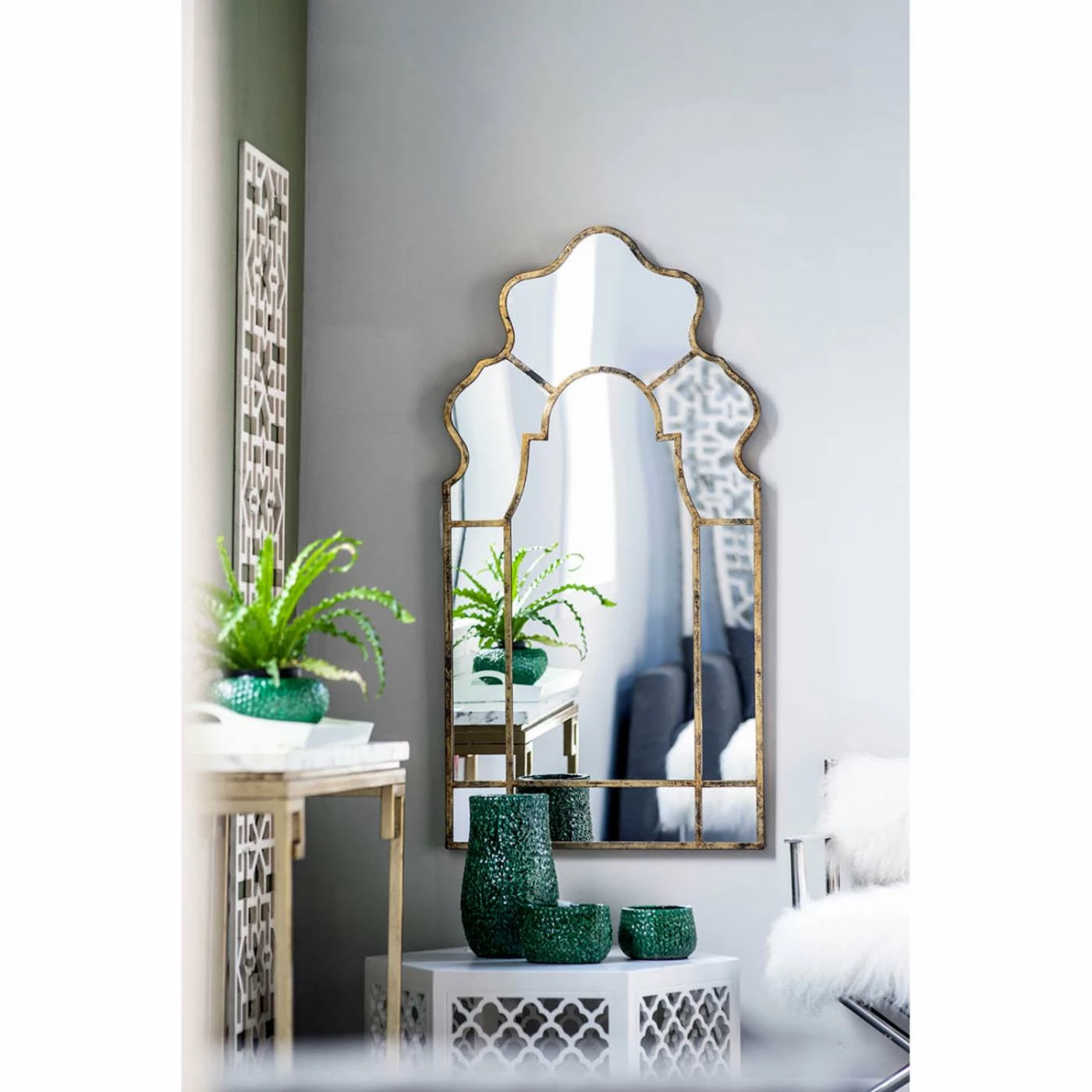 Budget ๐งจ A & B Home A & B Home Timeless Garden Wall Mirror ๐คฉ - Image 2