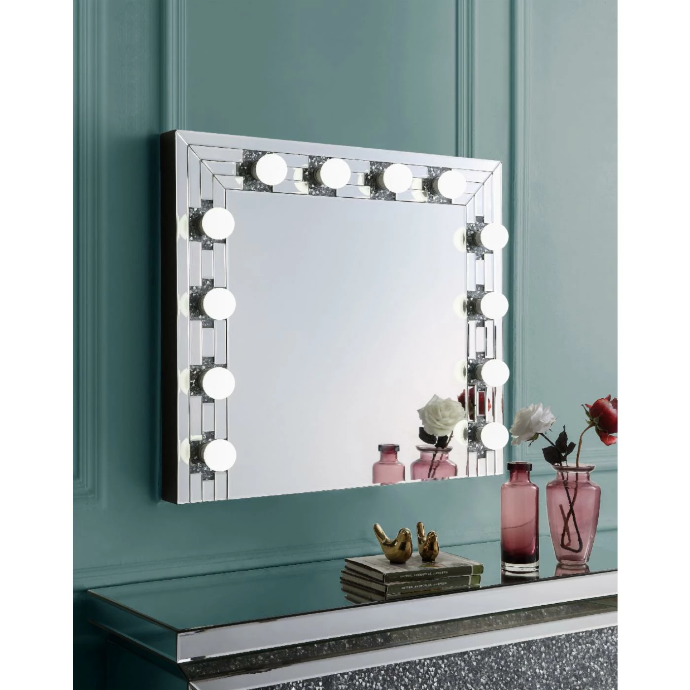 Best deal π Bathroom Vanity Acme Furniture Noralie Wall Décor π - Image 2