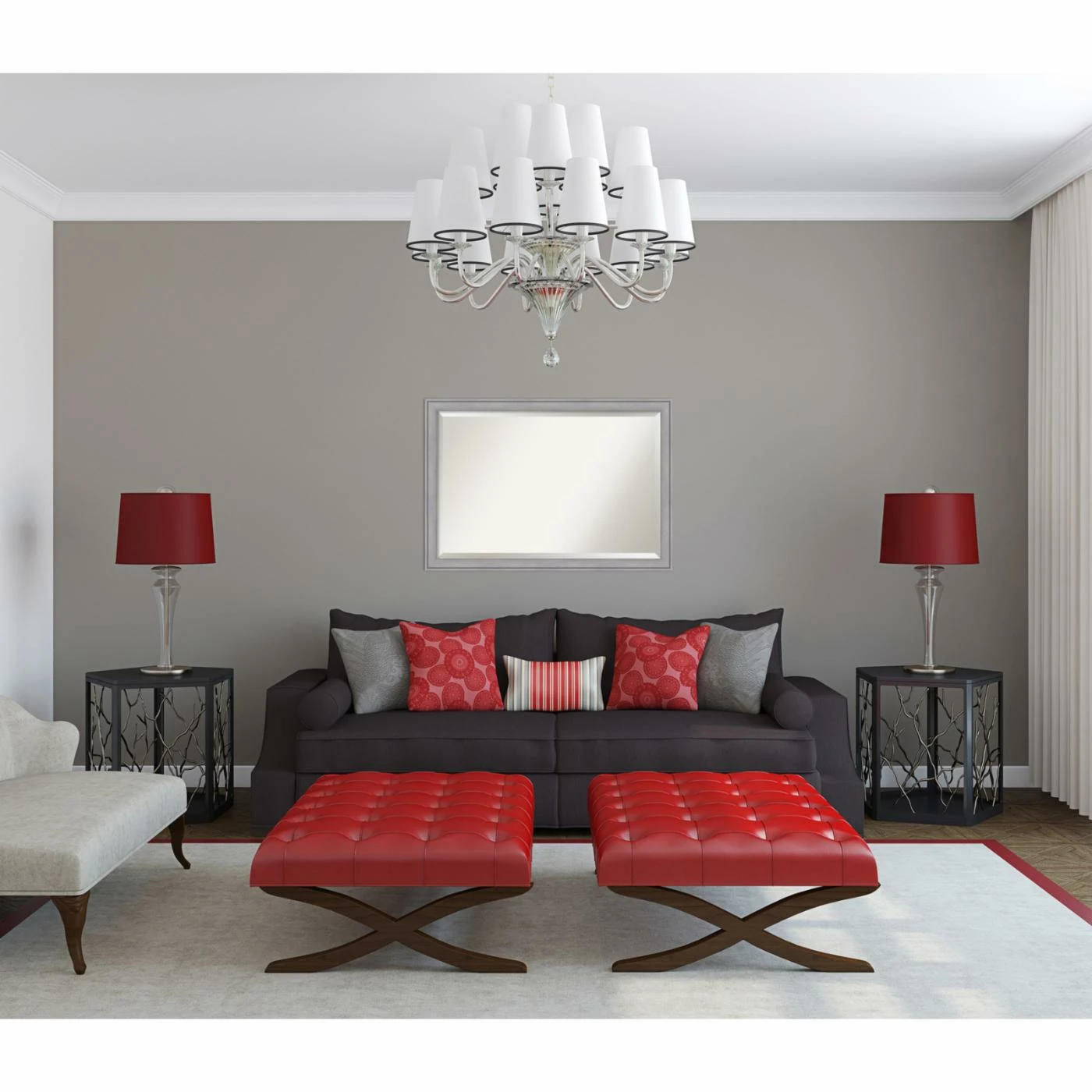 Discount ๐ Amanti Art Graywash Wall Mirror - 39W X 27H In. โค๏ธ - Image 2