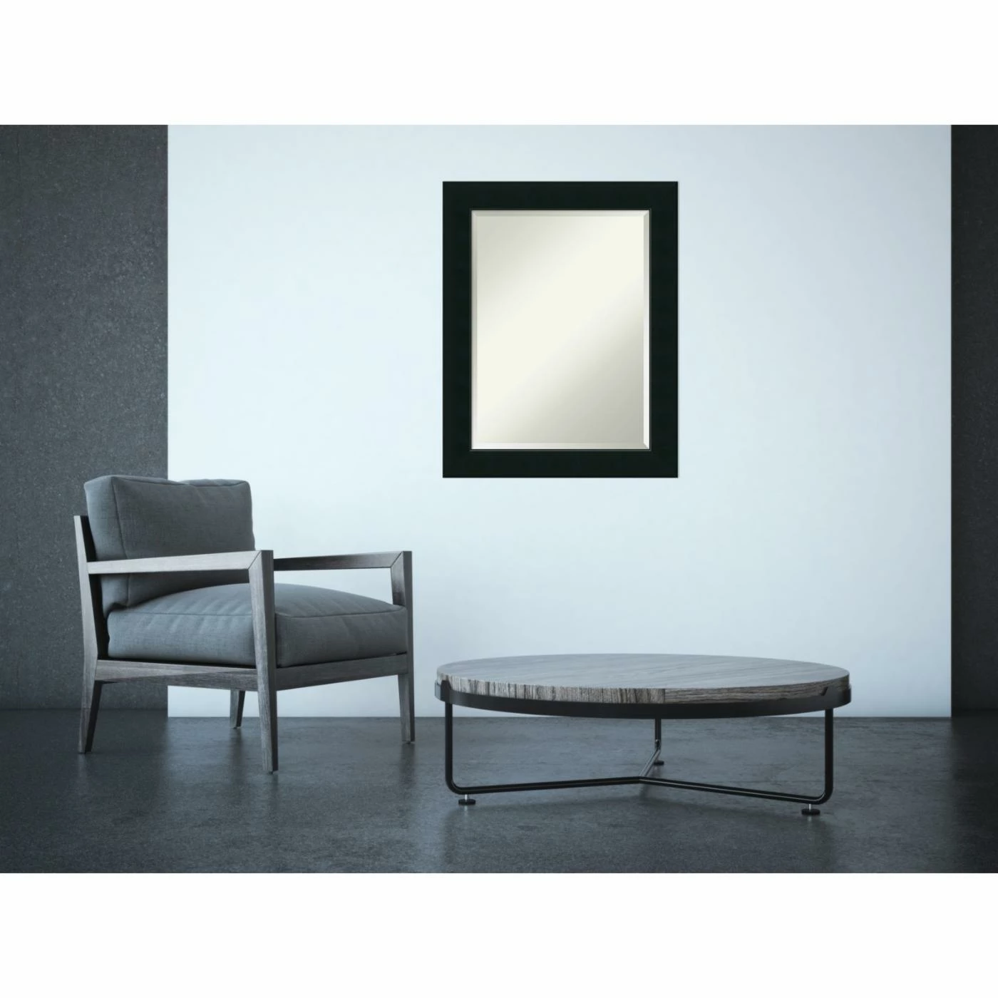 Best deal ๐ Amanti Art Corvino Black Wall Mirror - 23W X 29H In. โค๏ธ - Image 2