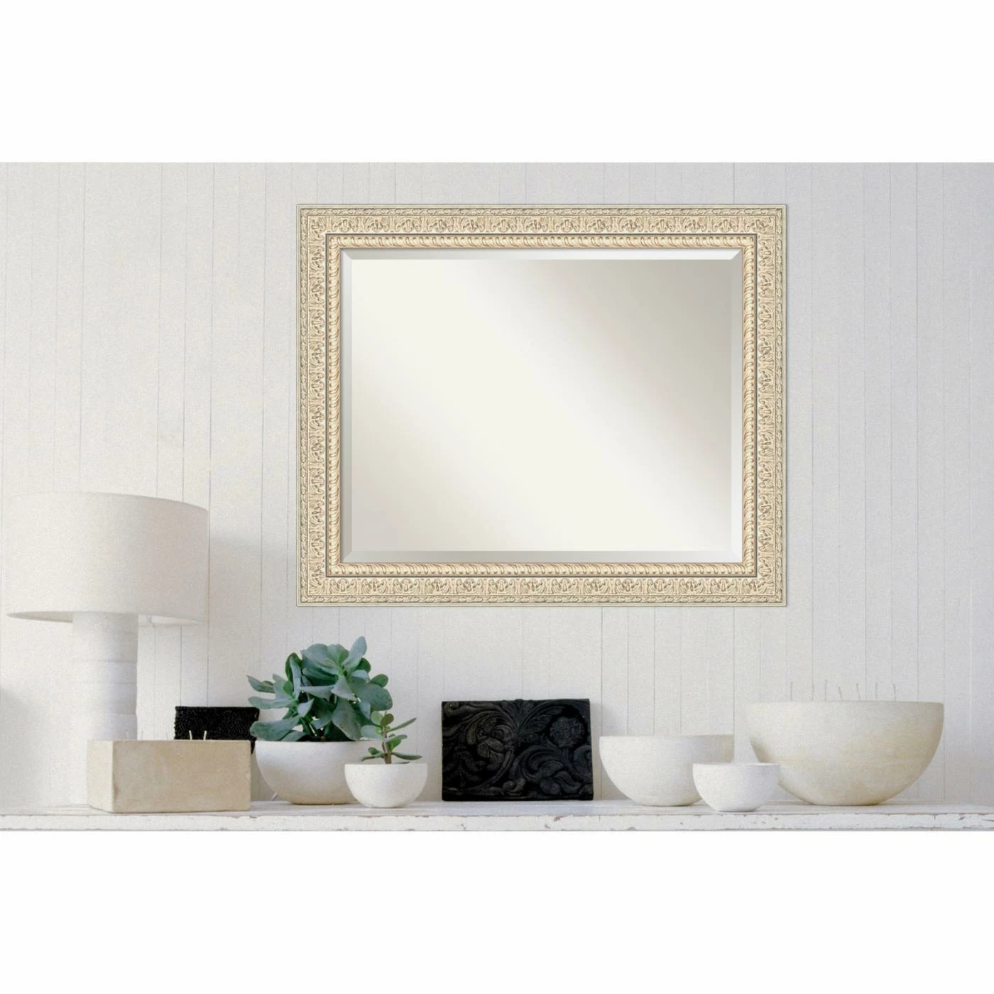 Cheap ๐ Amanti Art Fair Baroque Cream Decorative Wall Mirror ๐ - Image 2