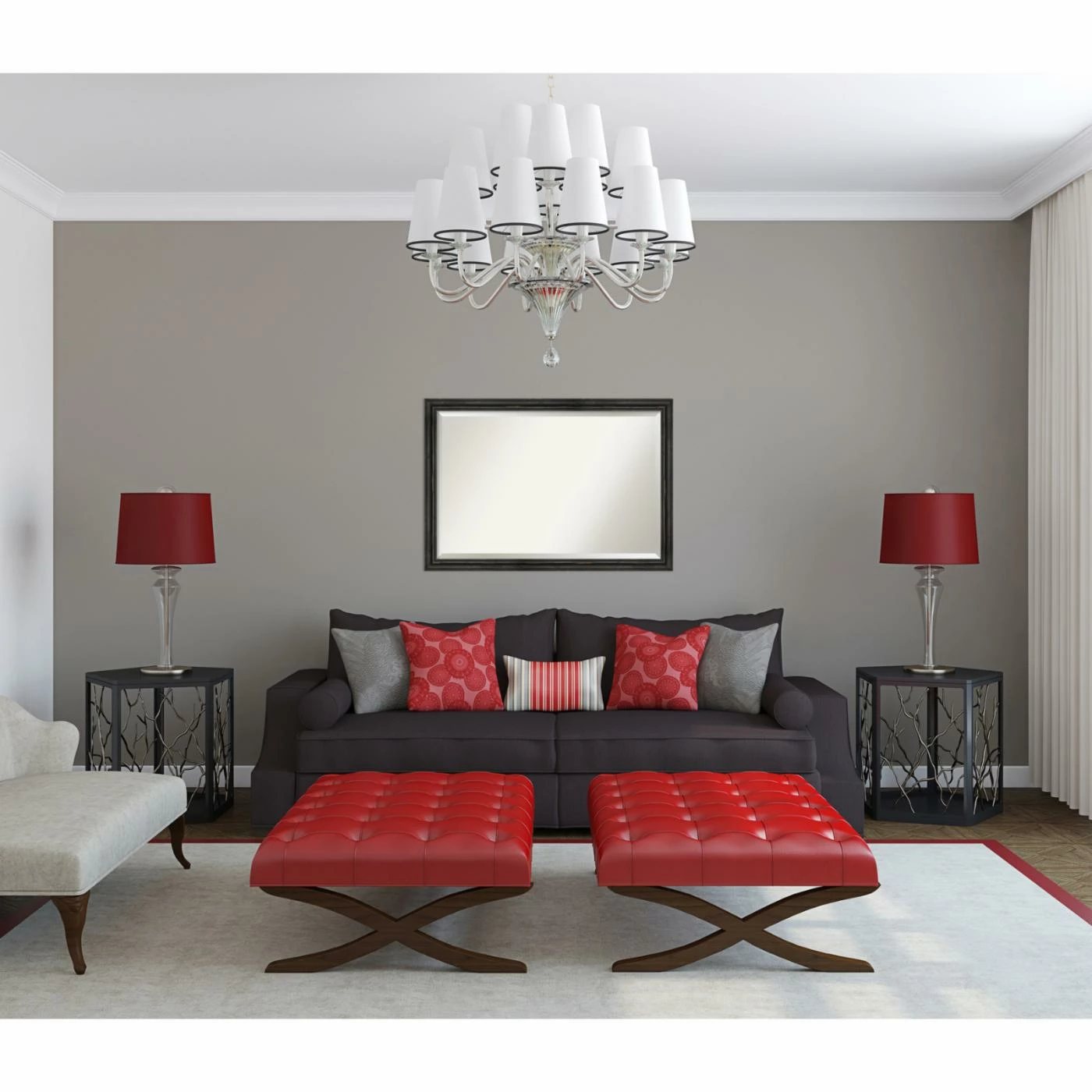 Deals ๐ Amanti Art Rustic Pine Narrow Decorative Wall Mirror โ - Image 2