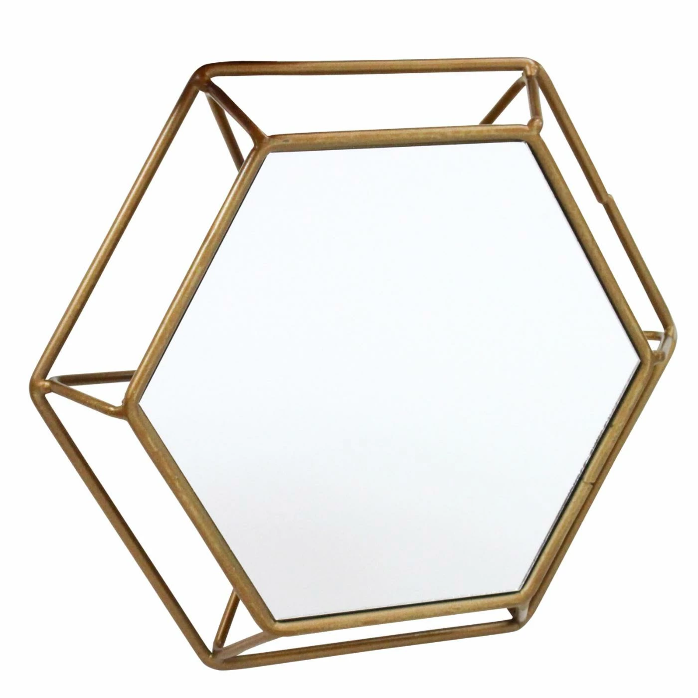 Best reviews of β Aspire Home Accents Shanton Hexagonal Wall Mirrors - Set Of 3 π - Image 2