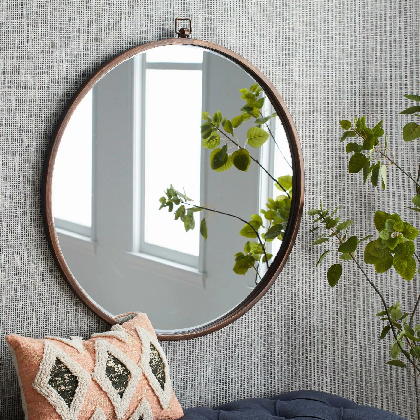 Brand new π Bassett Mirror Company Quinn Wall Mirror - 36 Diam. In. π - Image 2