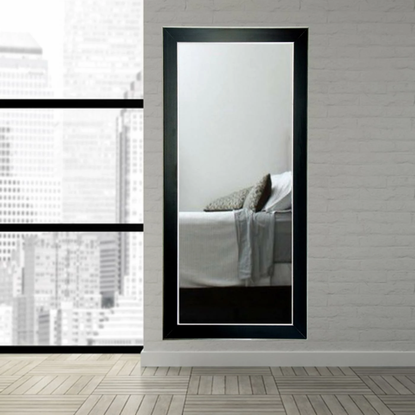 Cheap ๐ BrandtWorks Designers Choice Wall Mirror - Black / Silver ๐ฅฐ - Image 2