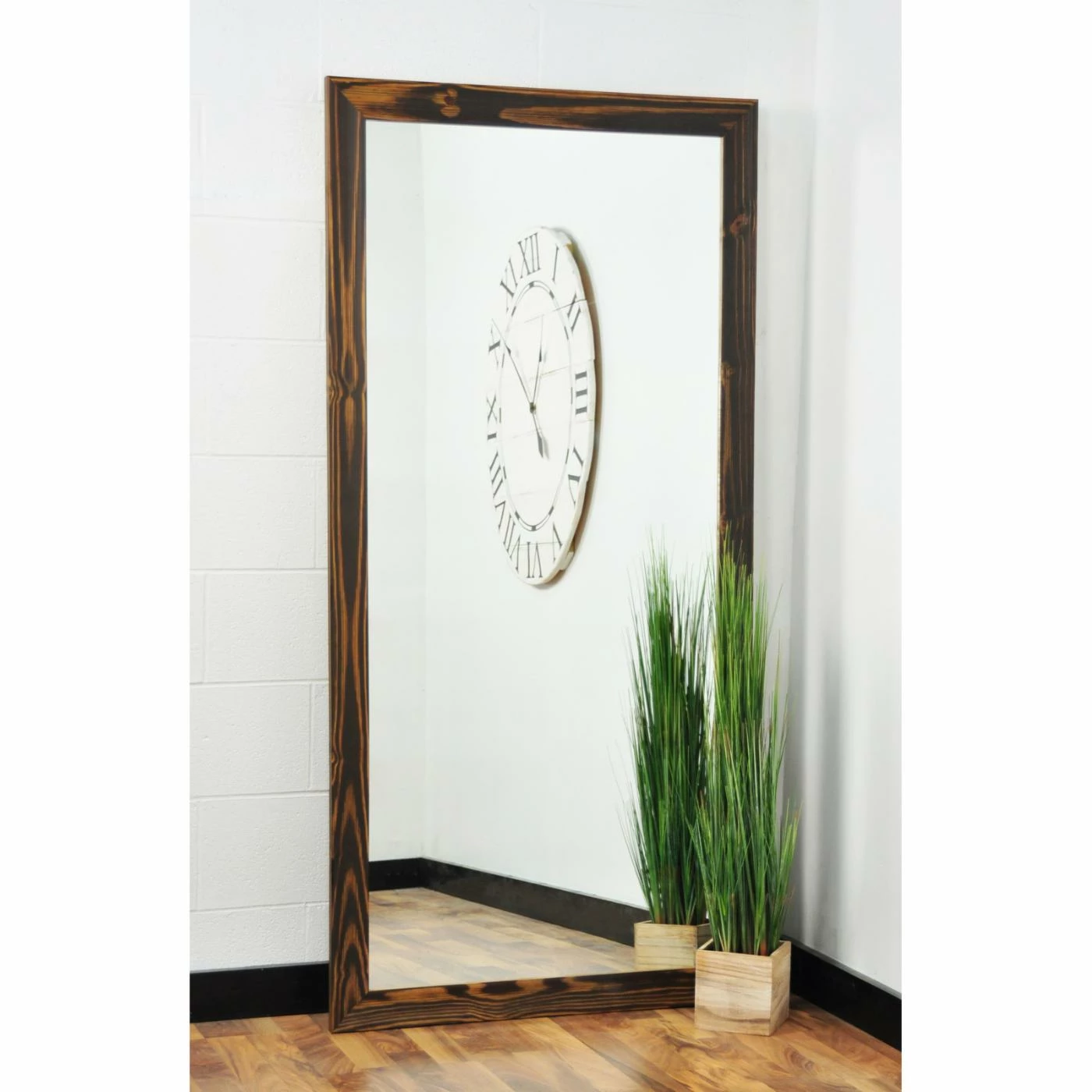 Hot Sale π― Floor & Leaning BrandtWorks Wood Toned Floor Mirror π - Image 2