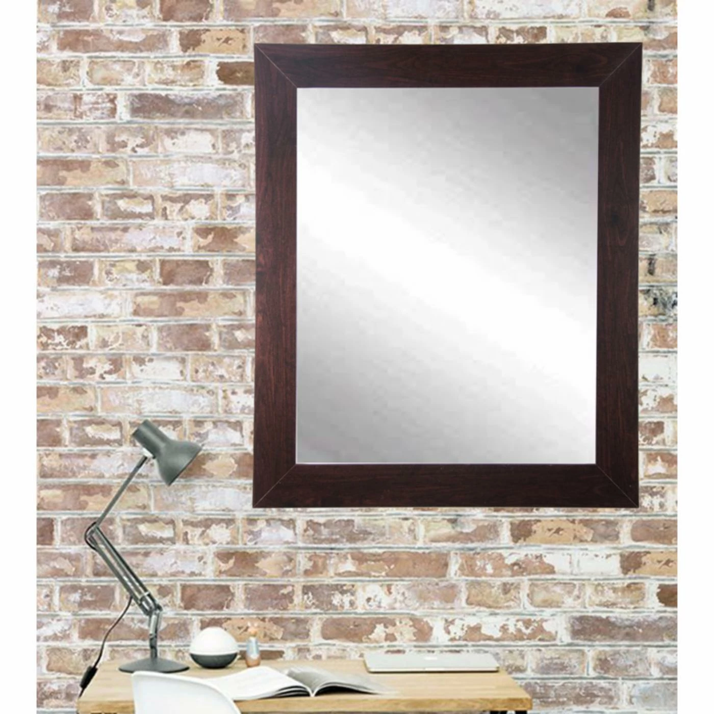 Flash Sale ๐ BrandtWorks Walnut Showroom Vanity Wall Mirror ๐ - Image 2