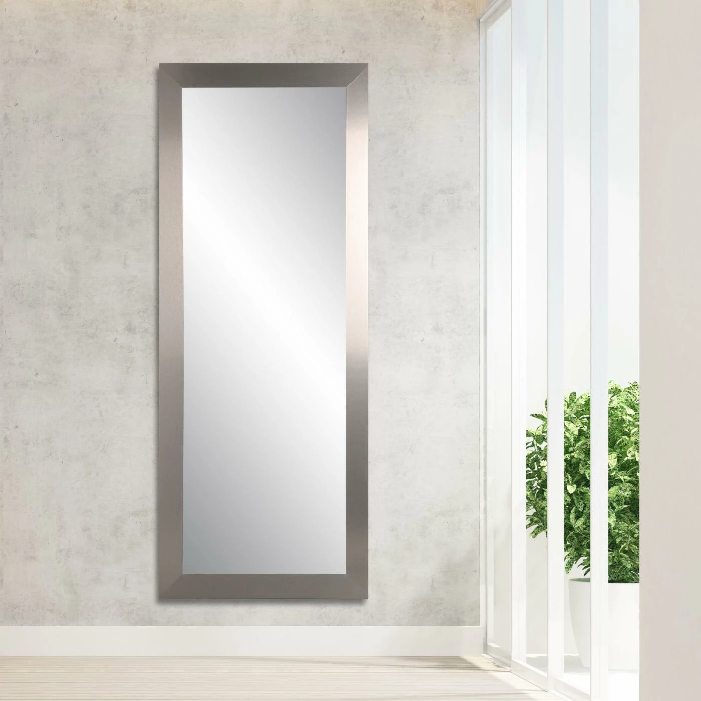 Flash Sale 🔥 BrandtWorks Ultra Modern Wall Mirror - 25.5W X 70.5H In. ⌛ - Image 2