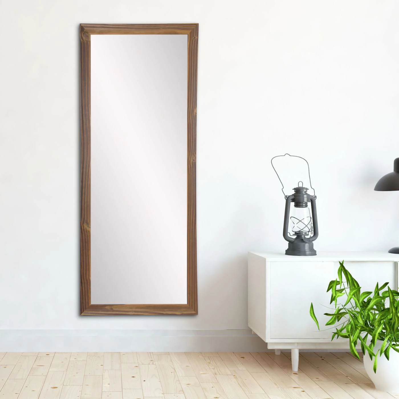 Wholesale ๐คฉ BrandtWorks Industrial Luxury Wood Wall Mirror - 25W X 70H In. ๐ - Image 2