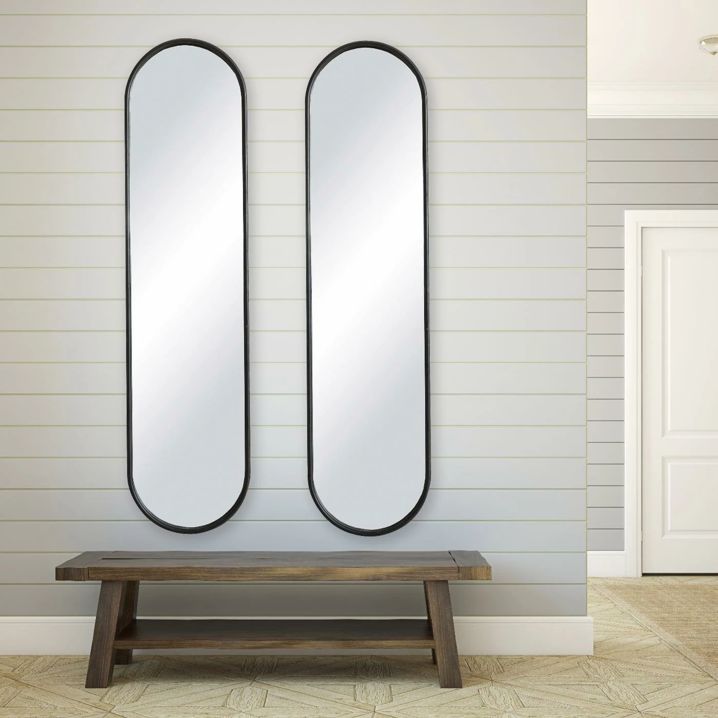 Coupon βοΈ 3R Studios Oval Metal Trim Wall Mirror π - Image 2