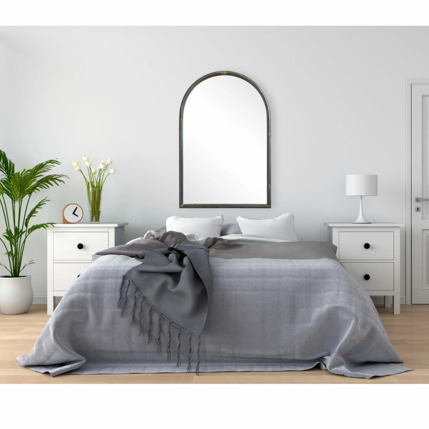 Best reviews of βοΈ 3R Studios Arched Wall Mirror - 24W X 36H In. π - Image 2