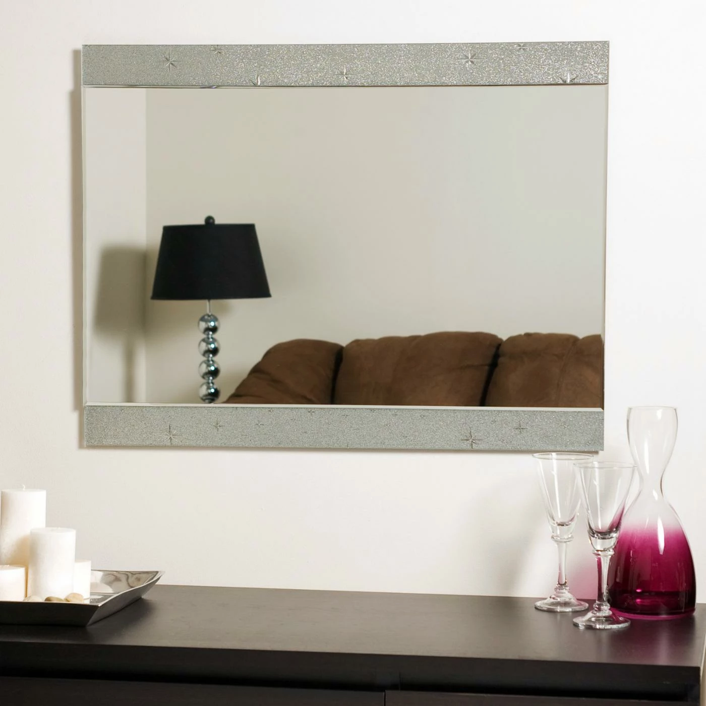 Budget ๐ Decor Wonderland Frameless Mirrors Décor Wonderland Starlight Frameless Wall Mirror - 23.6W X 31.5H In. ๐ - Image 2