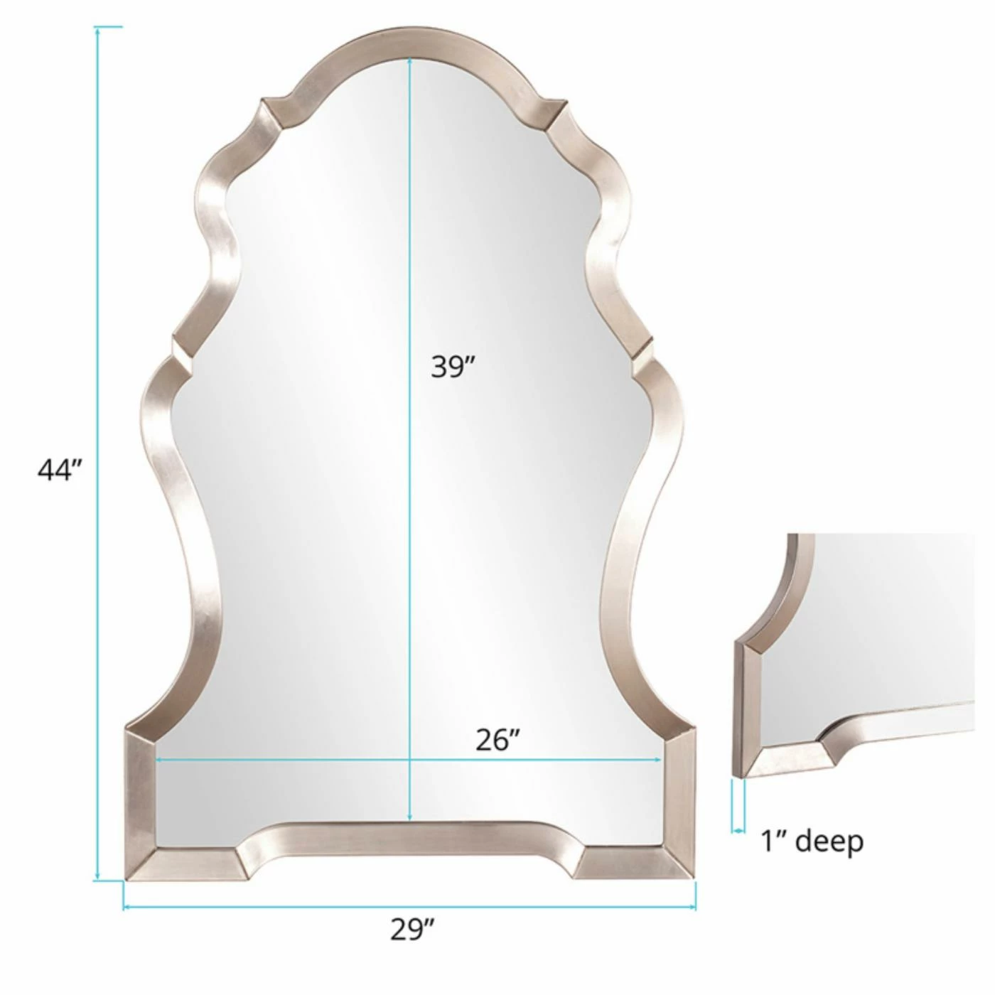 Flash Sale ๐ Elizabeth Austin Nadia Wall Mirror - 29W X 44H In. โค๏ธ - Image 2