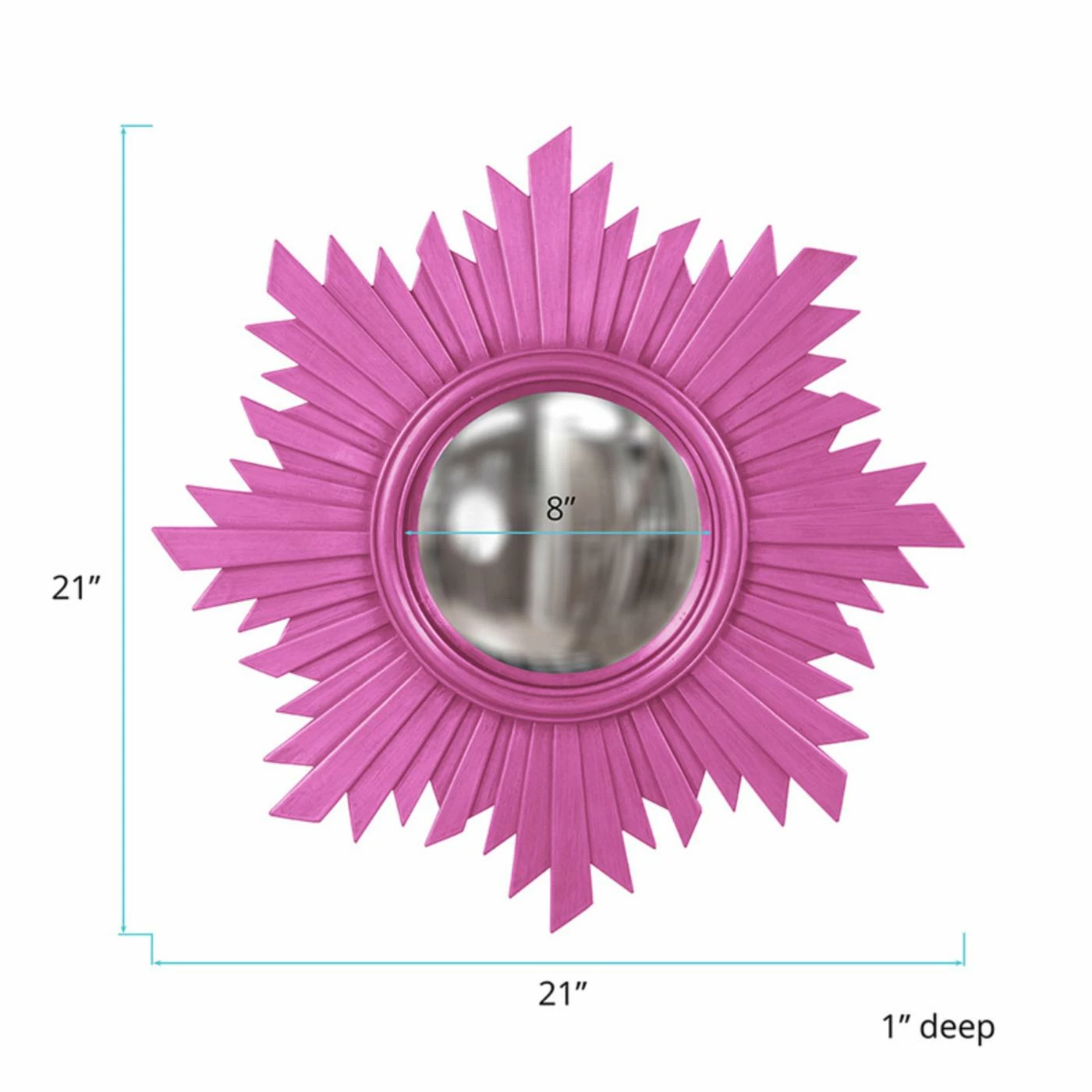 Brand new ๐ Elizabeth Austin Euphoria Wall Mirror - 21W X 21H In. ๐ - Image 2