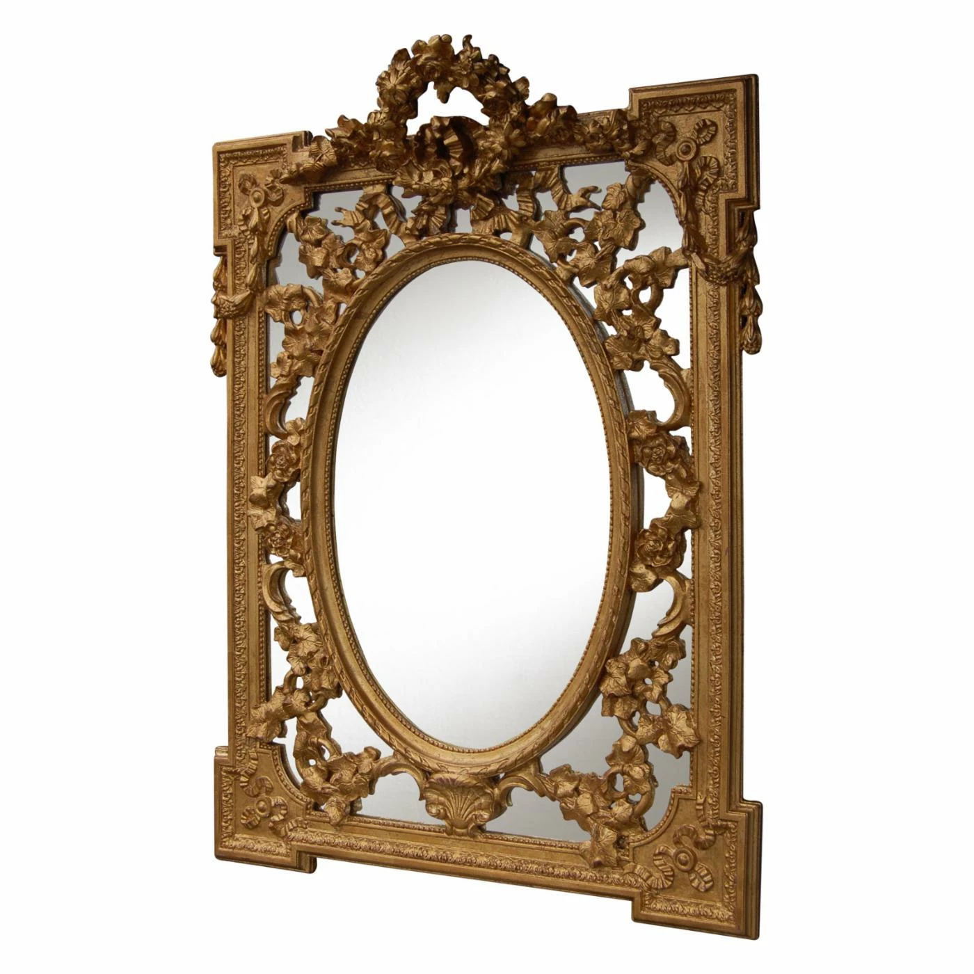 Flash Sale ๐ Wall Hickory Manor House Grandeur Mirror - 29W X 36.5H In. โญ - Image 2