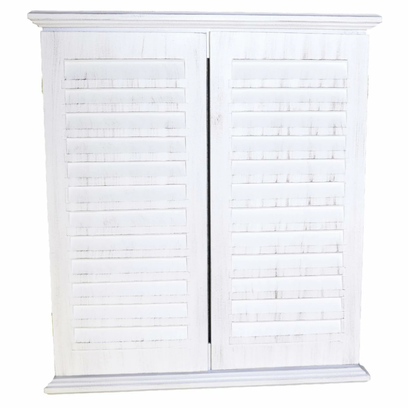 Buy ๐ฅฐ Wall Hickory Manor House Coastal Shutter Mirror - 46.75W X 25.5H In. ๐งจ - Image 2