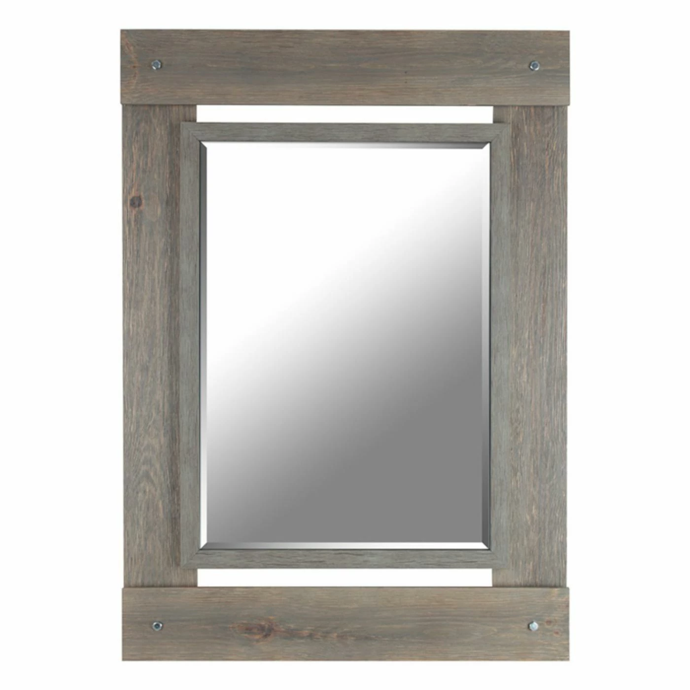 Discount π Wall Mirrorize Canada Real Wood Beveled Mirror - 30W X 43H In. β - Image 2