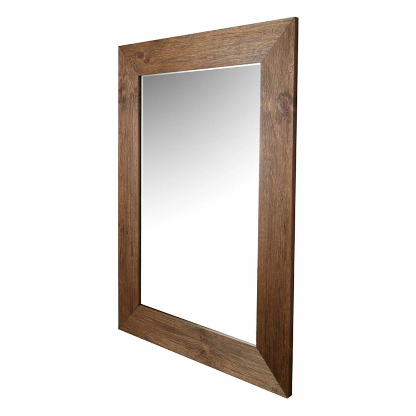 Coupon π Wall Mirrorize Canada Hand Stained Wood Beveled Mirror - 34W X 46H In. π― - Image 2