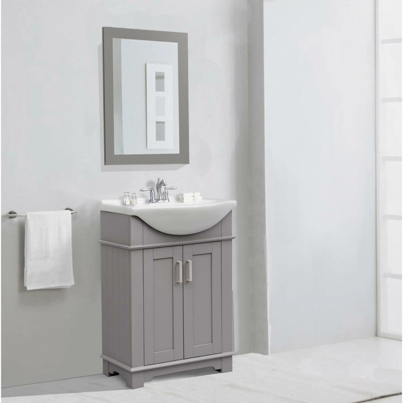 New β Legion Furniture Rectangular Bathroom Vanity Mirror - 20W X 30H In. π - Image 2
