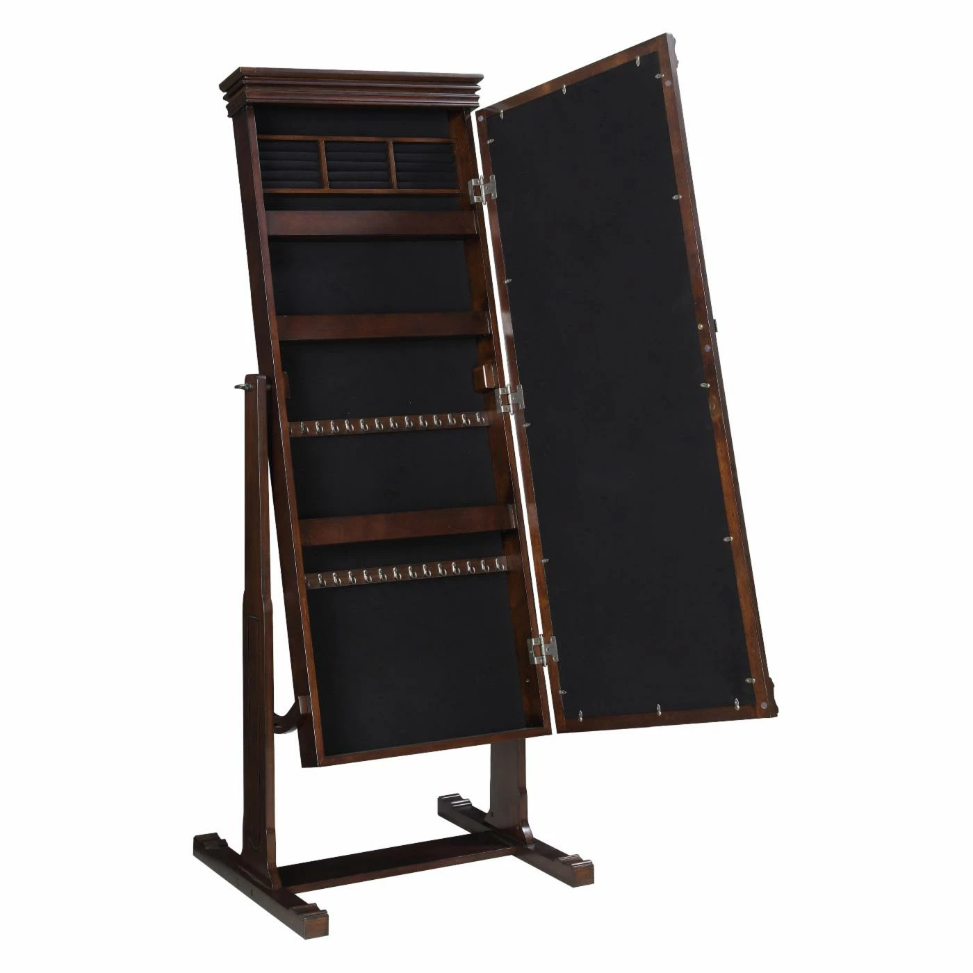 Promo 𧨠Linon Angela Cheval Mirror - Walnut π€© - Image 2