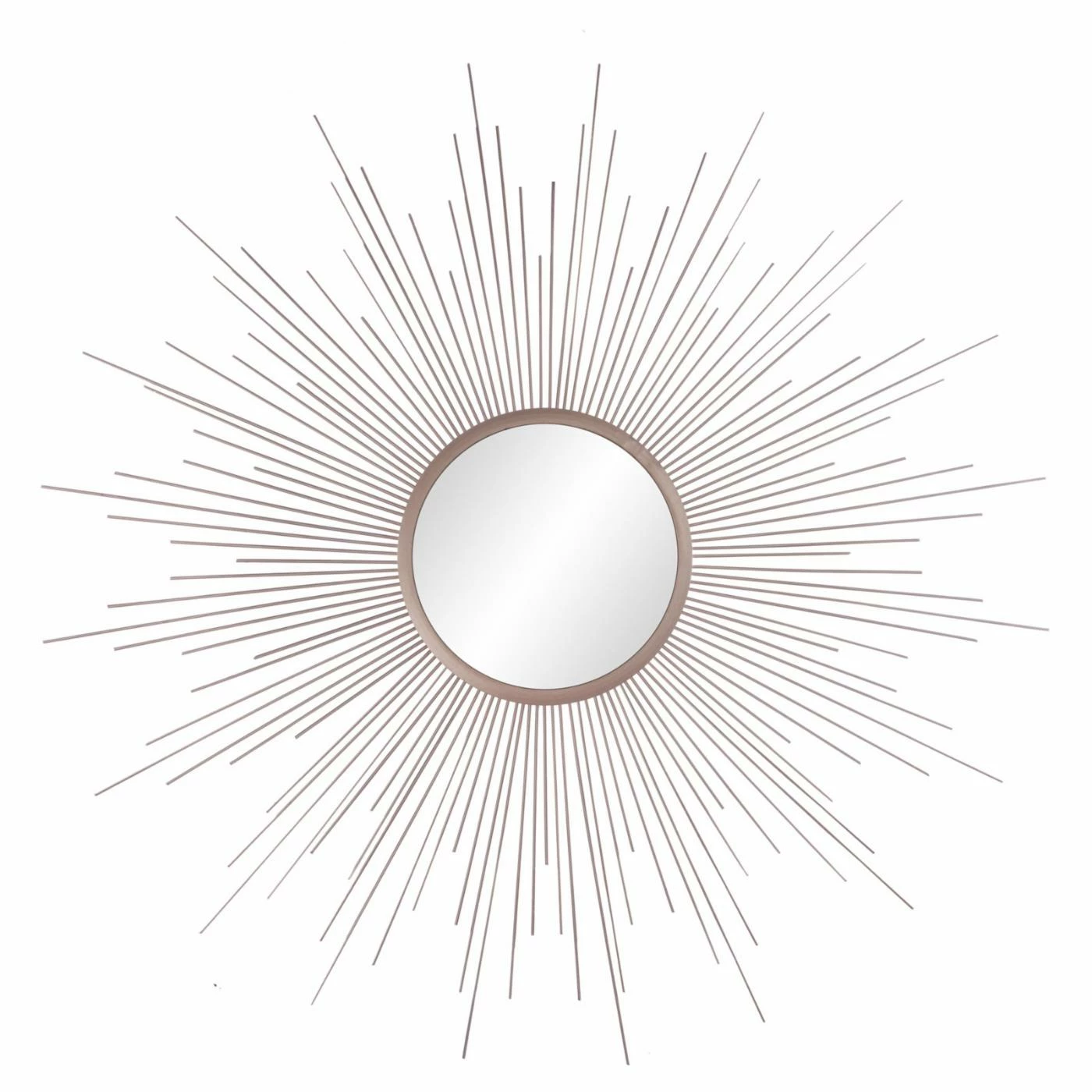 Promo ๐ Wall Nielsen Bainbridge Champagne Rays Sunburst Metal Framed Mirror - 36.5W X 36.5H In. ๐ฅฐ - Image 2