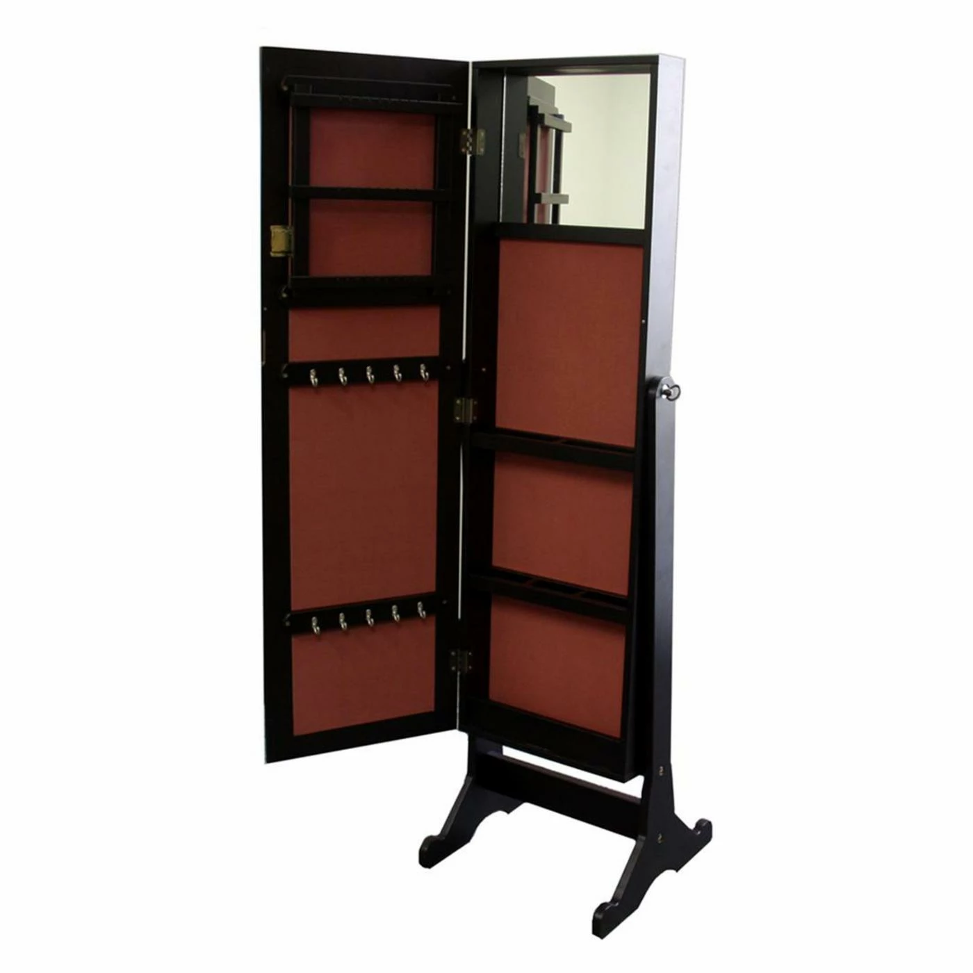 Brand new π€© Floor & Leaning Ore International 57 In. Standing Mirror With Storage β - Image 2