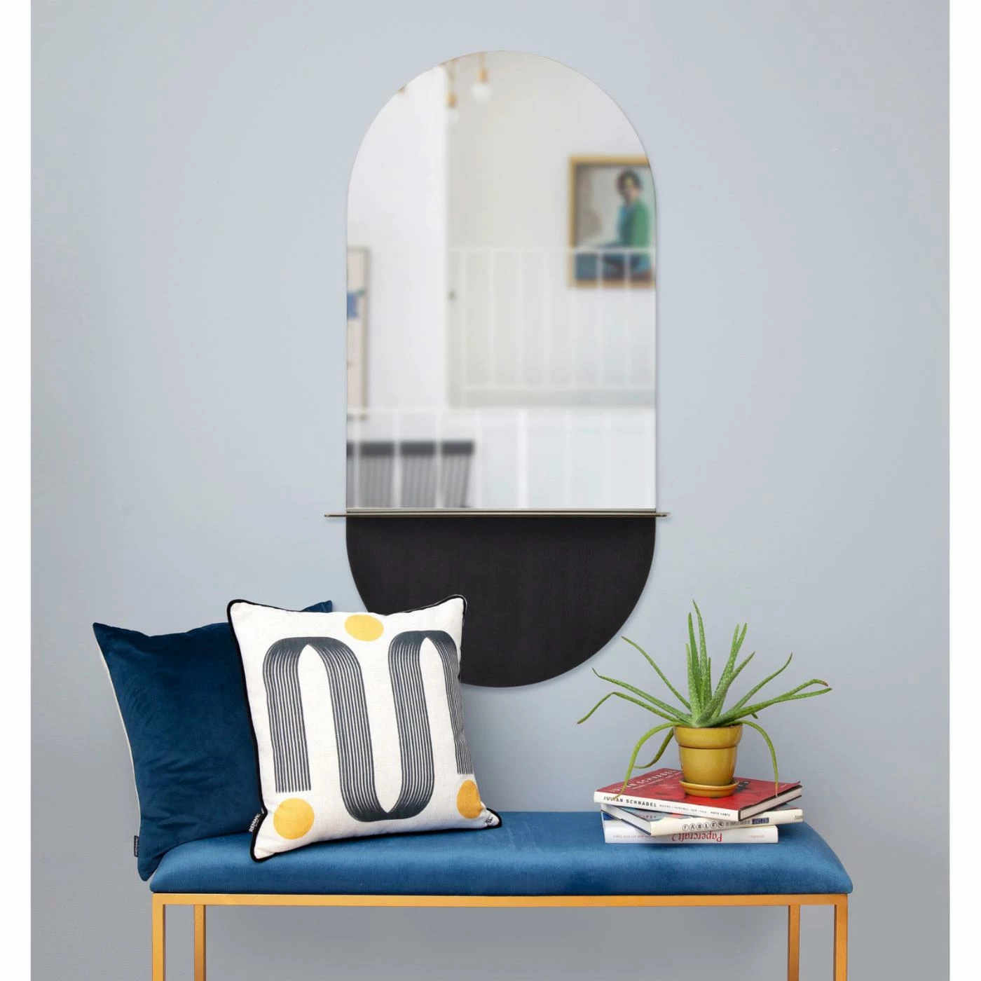 Outlet π Renwil Lisdarra Glass And Brass Unframed Wall Mirror - 24W X 44H In. π - Image 2