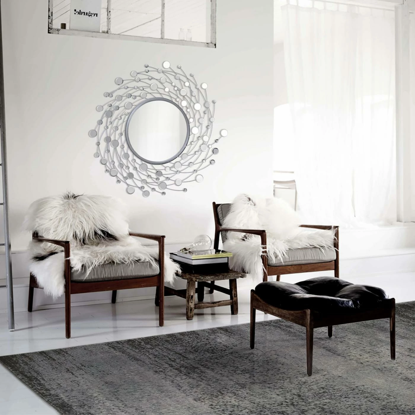 Flash Sale π€© Renwil Ren-Wil Como Wall Mirror - 38 Diam.in. π€© - Image 2