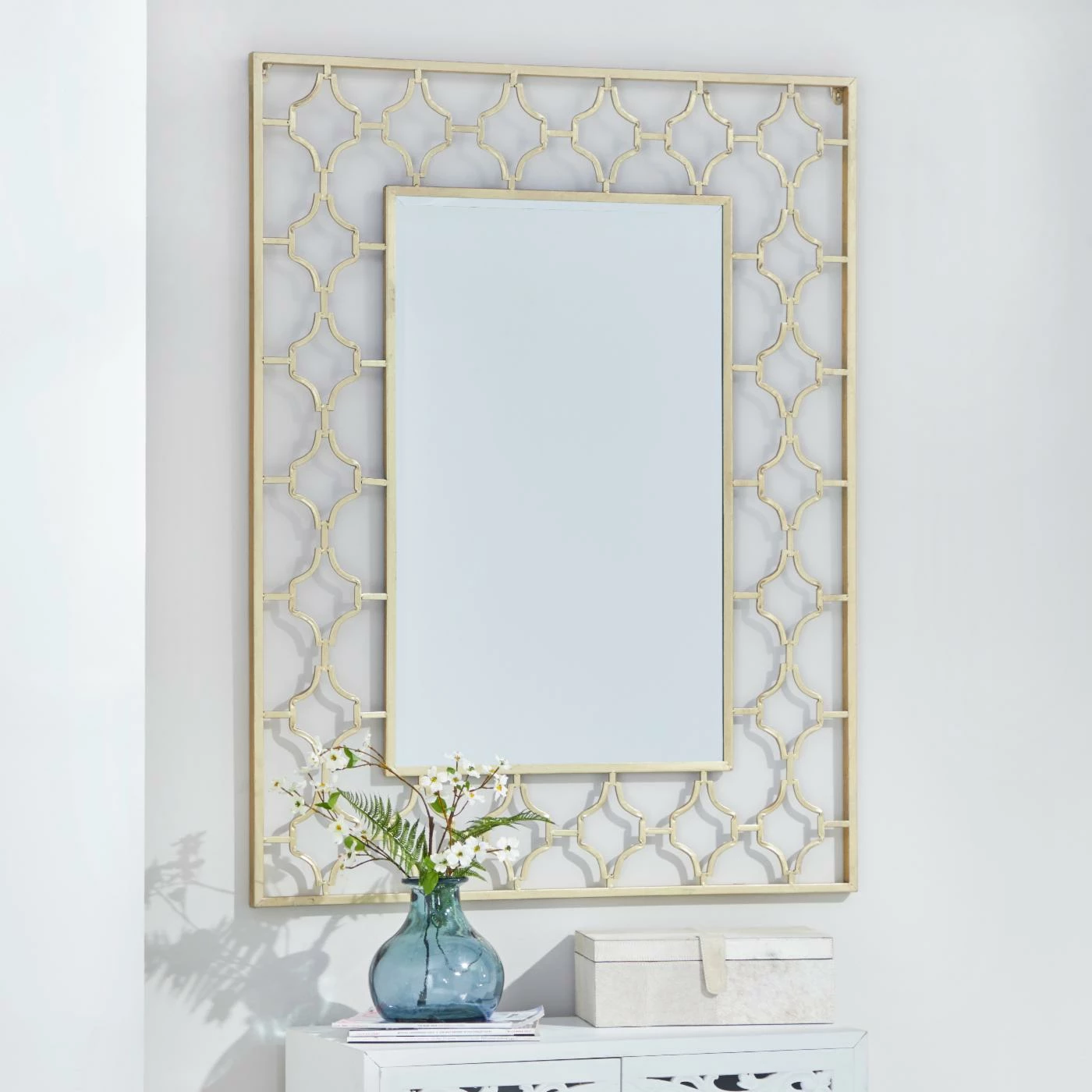 Budget 👏 DecMode Gold Decorative Frame Wall Mirror 🎁 - Image 2