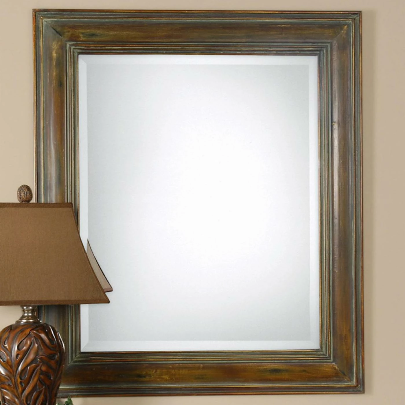 Discount π Wall Uttermost Darian Dark Brown Mirror - 36W X 42H In. β - Image 2