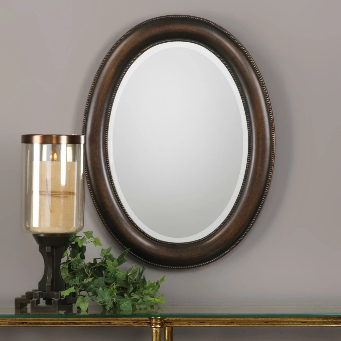 Promo β Wall HN Home Kenosha Transitional Oval Mirror - 22.45W X 29.45H β¨ - Image 2