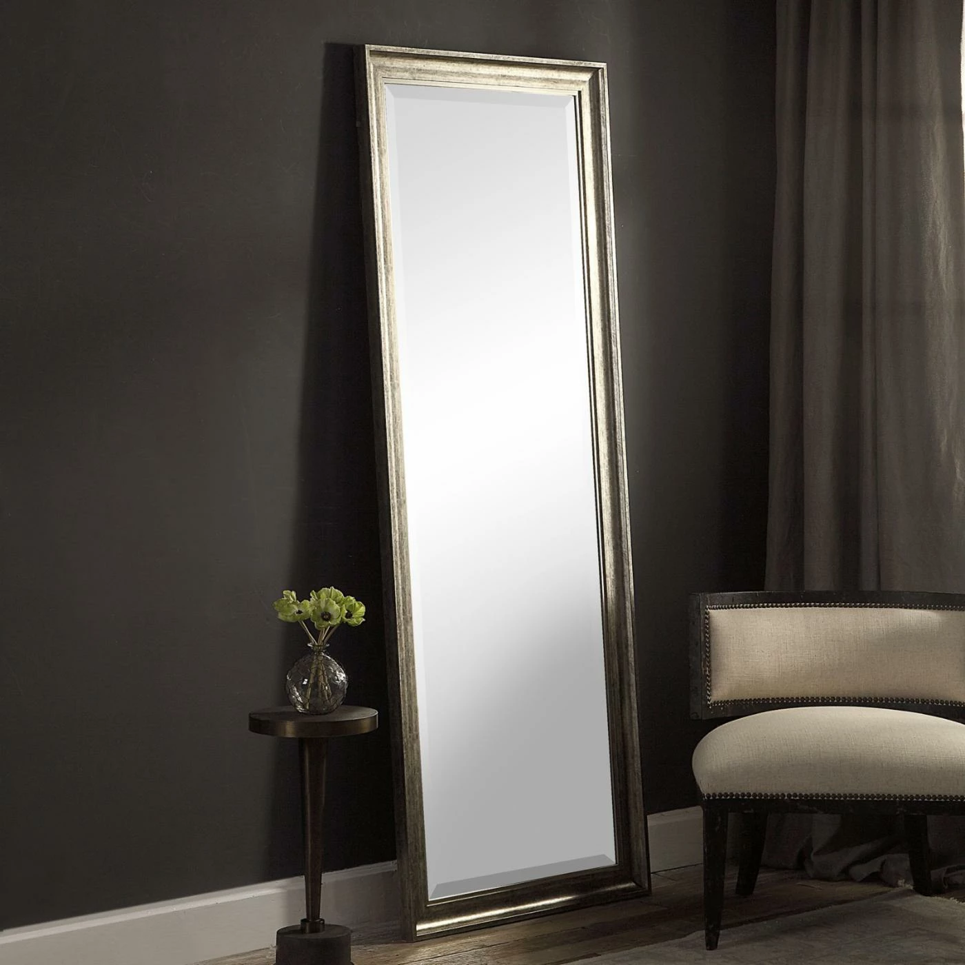 Promo π Floor & Leaning Uttermost Aaleah Wall Mirror - 28.5W X 76.5H In. π - Image 2