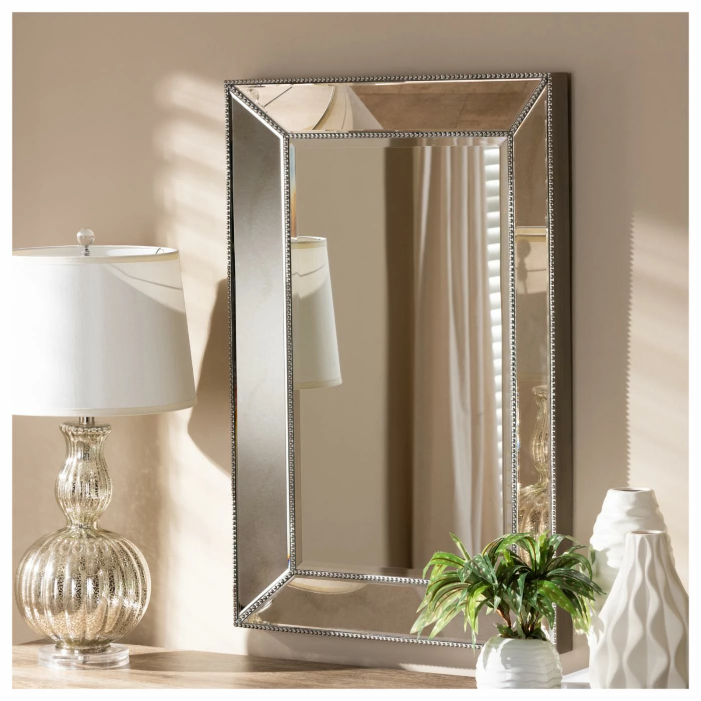 Best reviews of π Baxton Studio Emelie Wall Mirror - 24W X 36H In. π― - Image 2