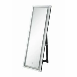 Budget ✨ Floor & Leaning Acme Furniture Nyoka Rectangular LED Floor Mirror 🎁